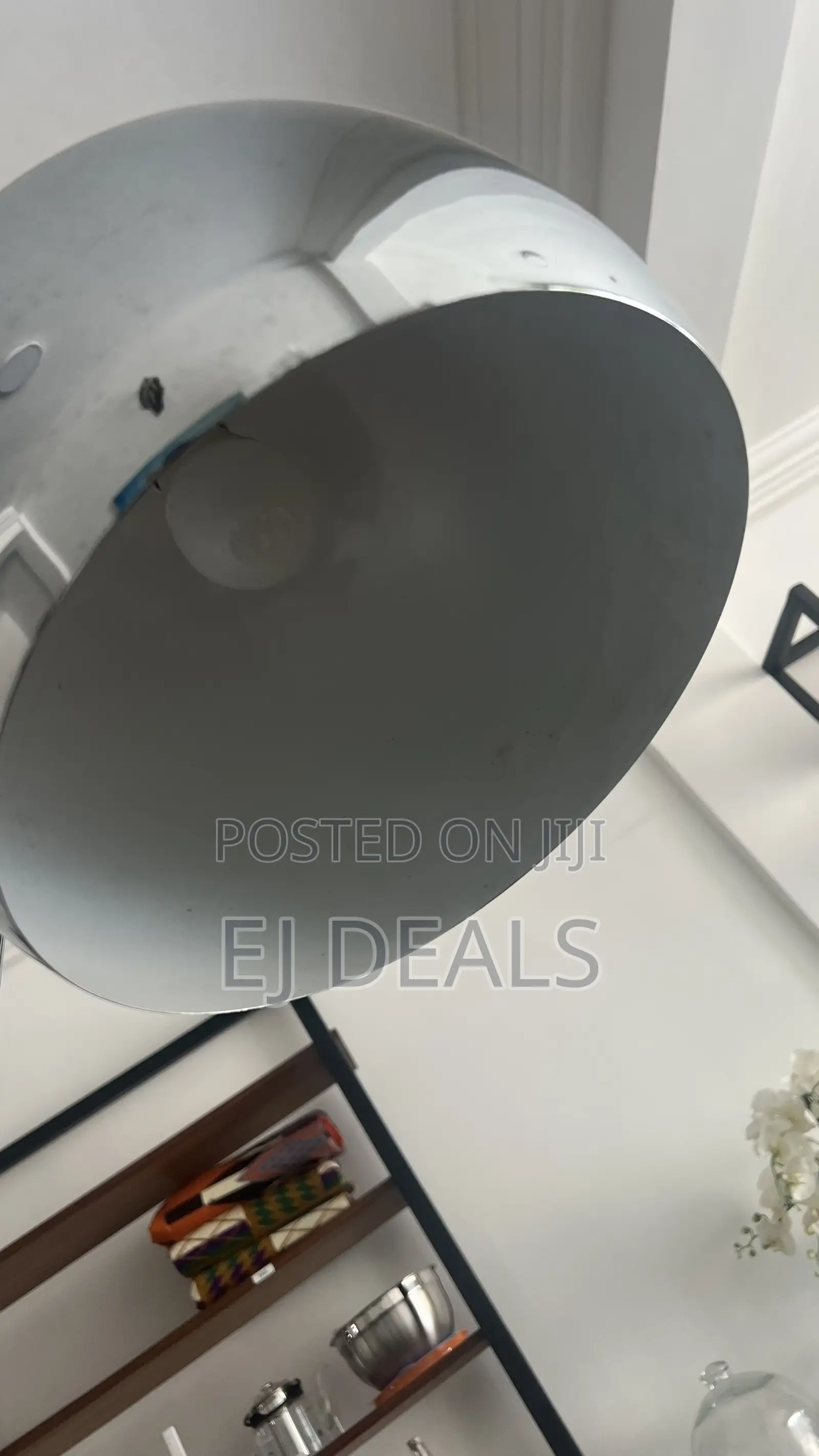 Chrome Arc Floor Lamp Stainless Steel