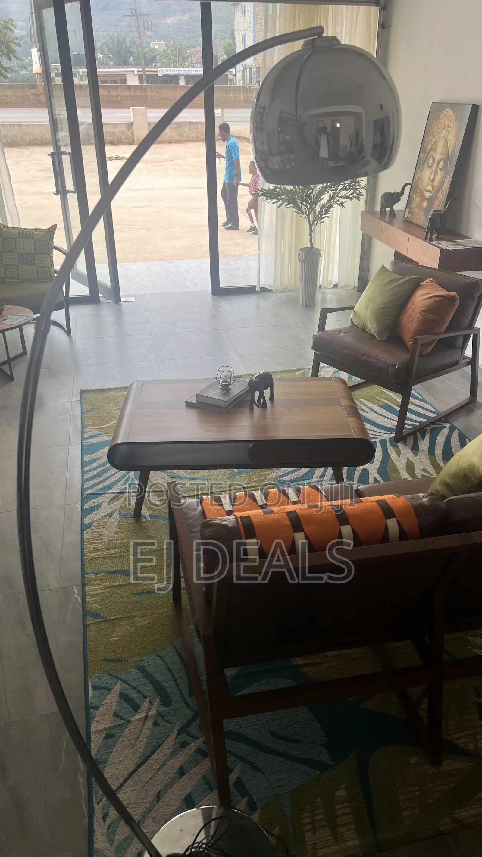 Chrome Arc Floor Lamp Stainless Steel