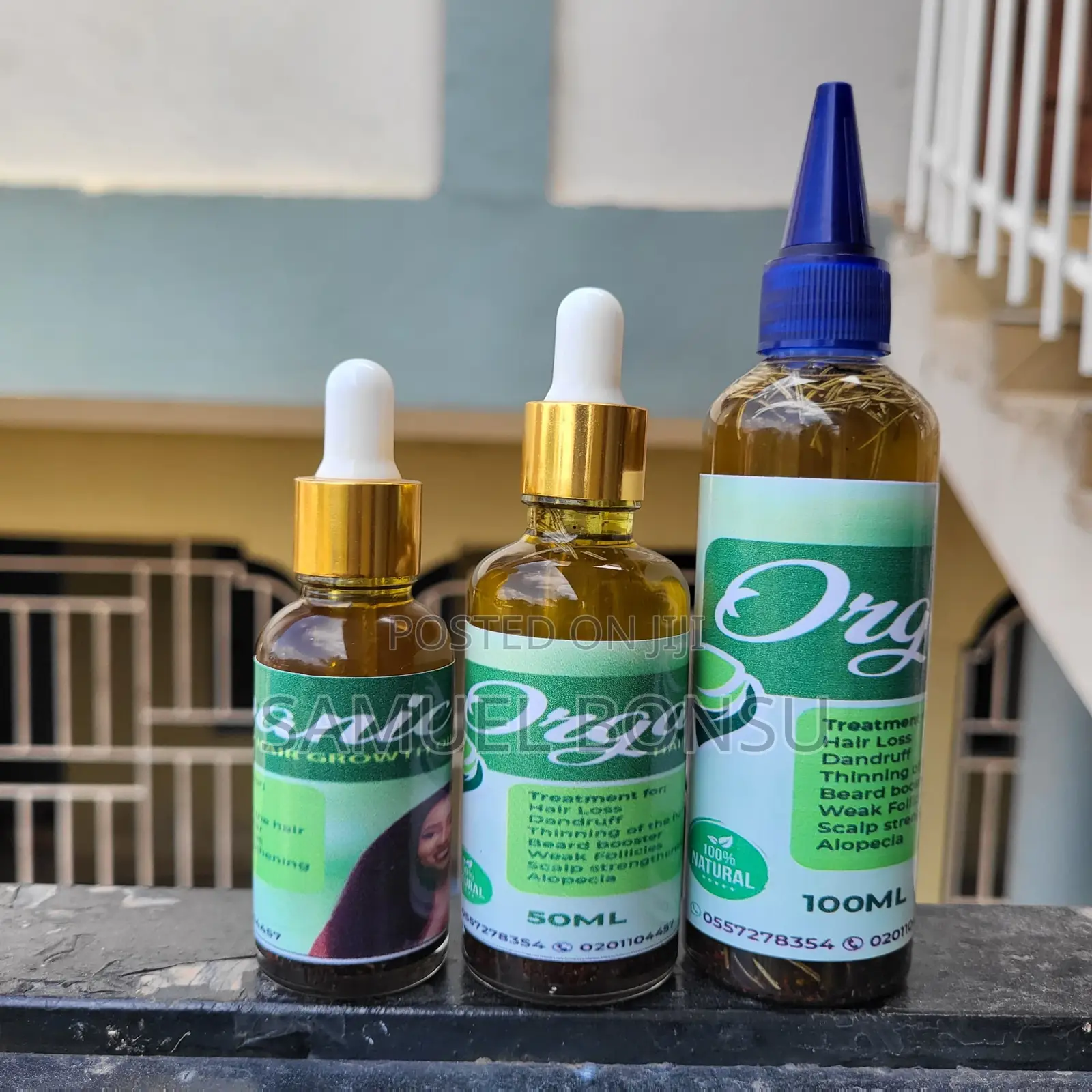Organic Hair Growth Oil