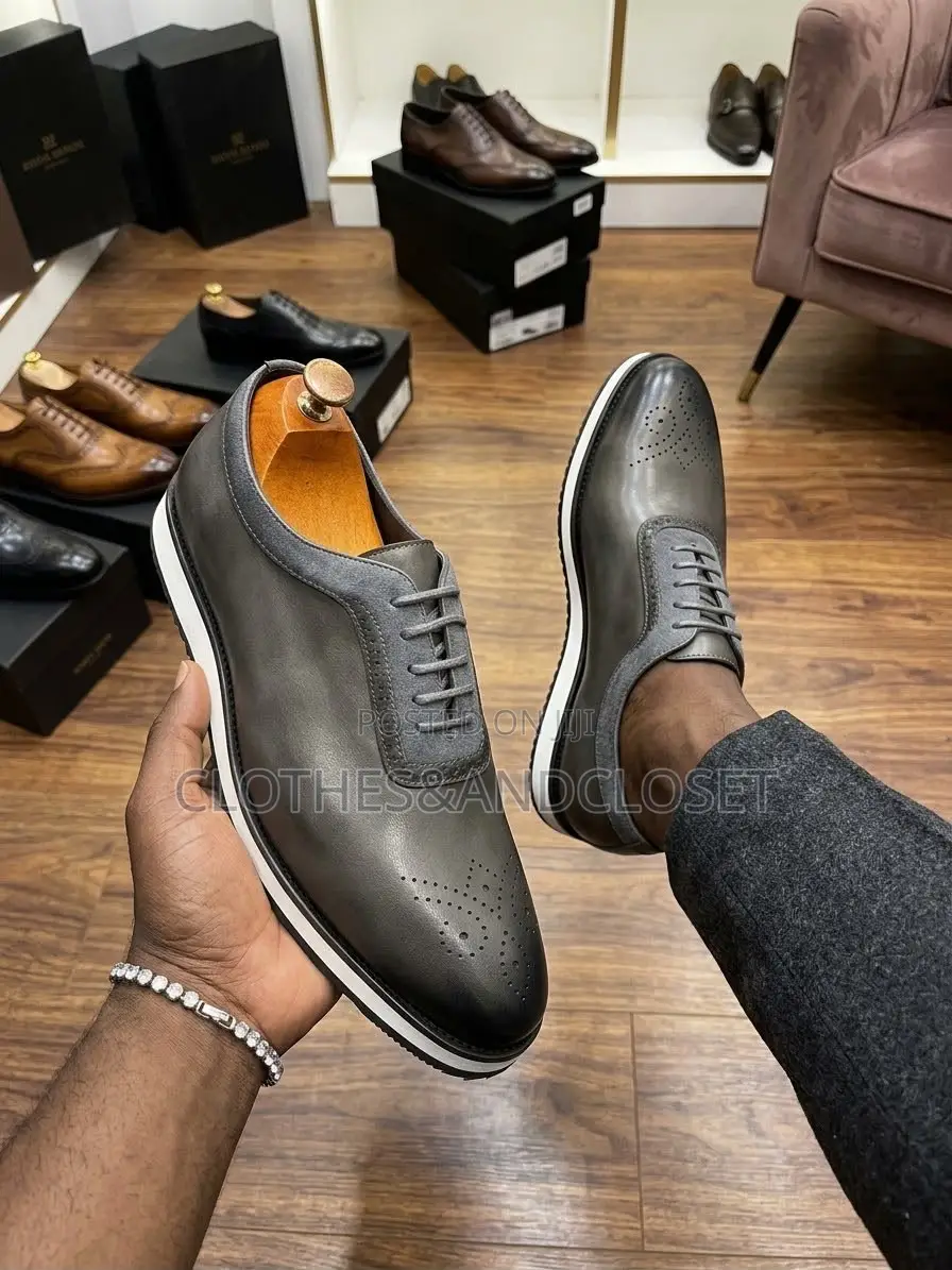 Berluti Fast Track Hybrid Smart-Casual Sneakers.