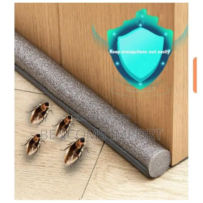 Household Door Seal Bottom Seal Strip - Black Color