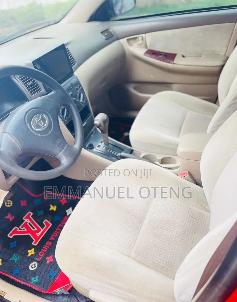 Toyota Corolla 2008 Red