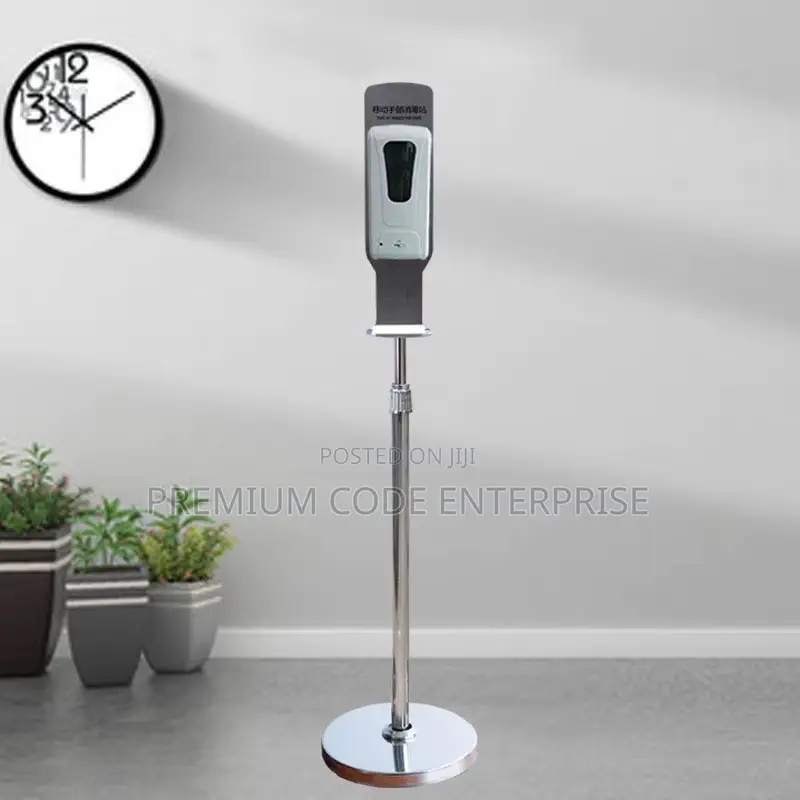 Soap and Sanitiser Dispenser Stand, Stainless Steel