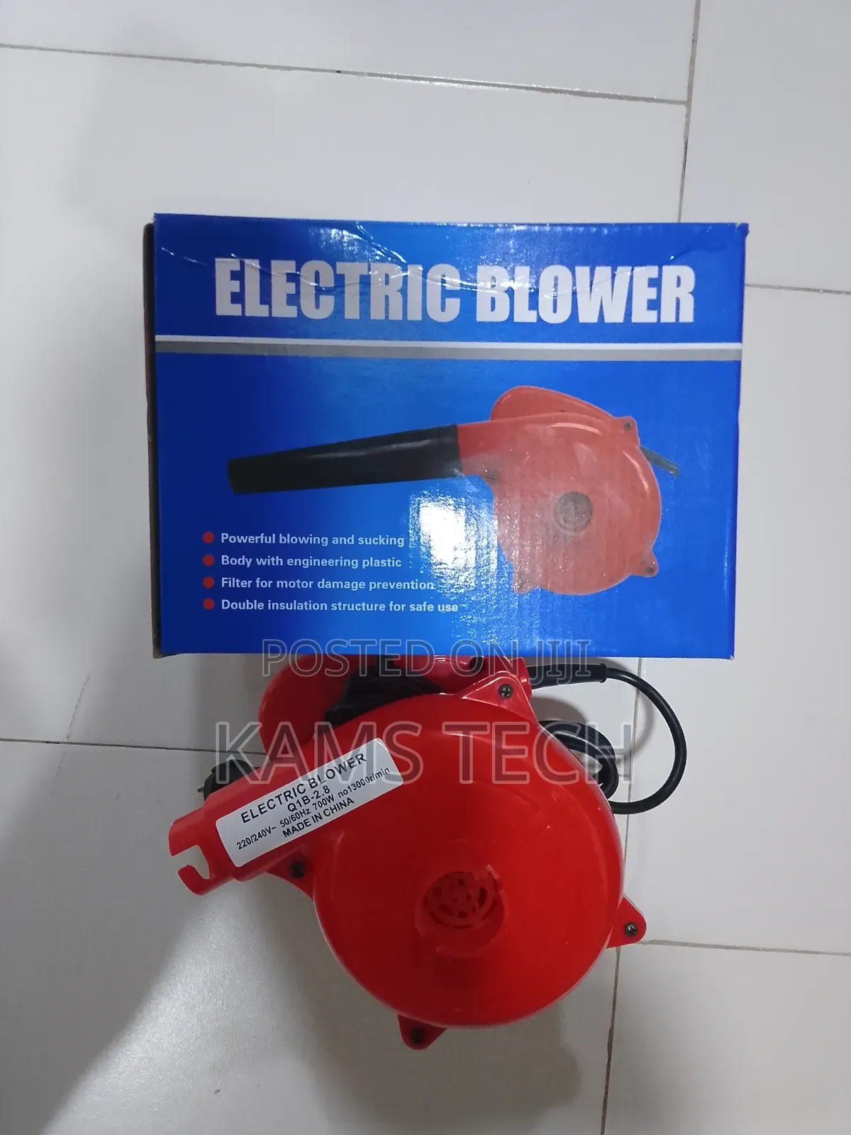 Electric Blower (700w) Powerful Blowing
