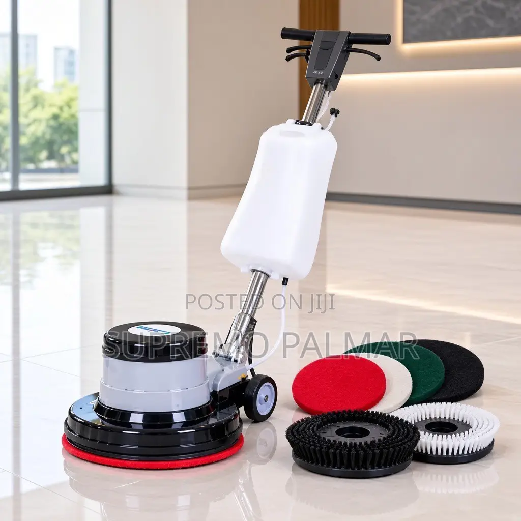 Heavy Duty Floor Buffer 1500W – Electric Scrubber Carpet Cleaner