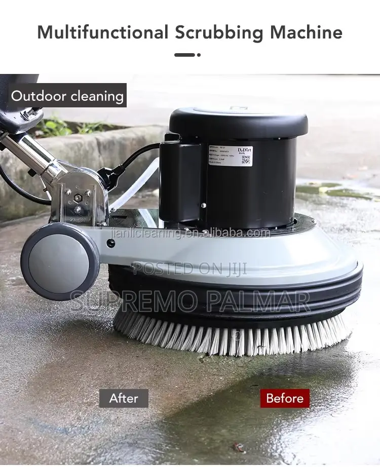 Heavy Duty Floor Buffer 1500W – Electric Scrubber Carpet Cleaner