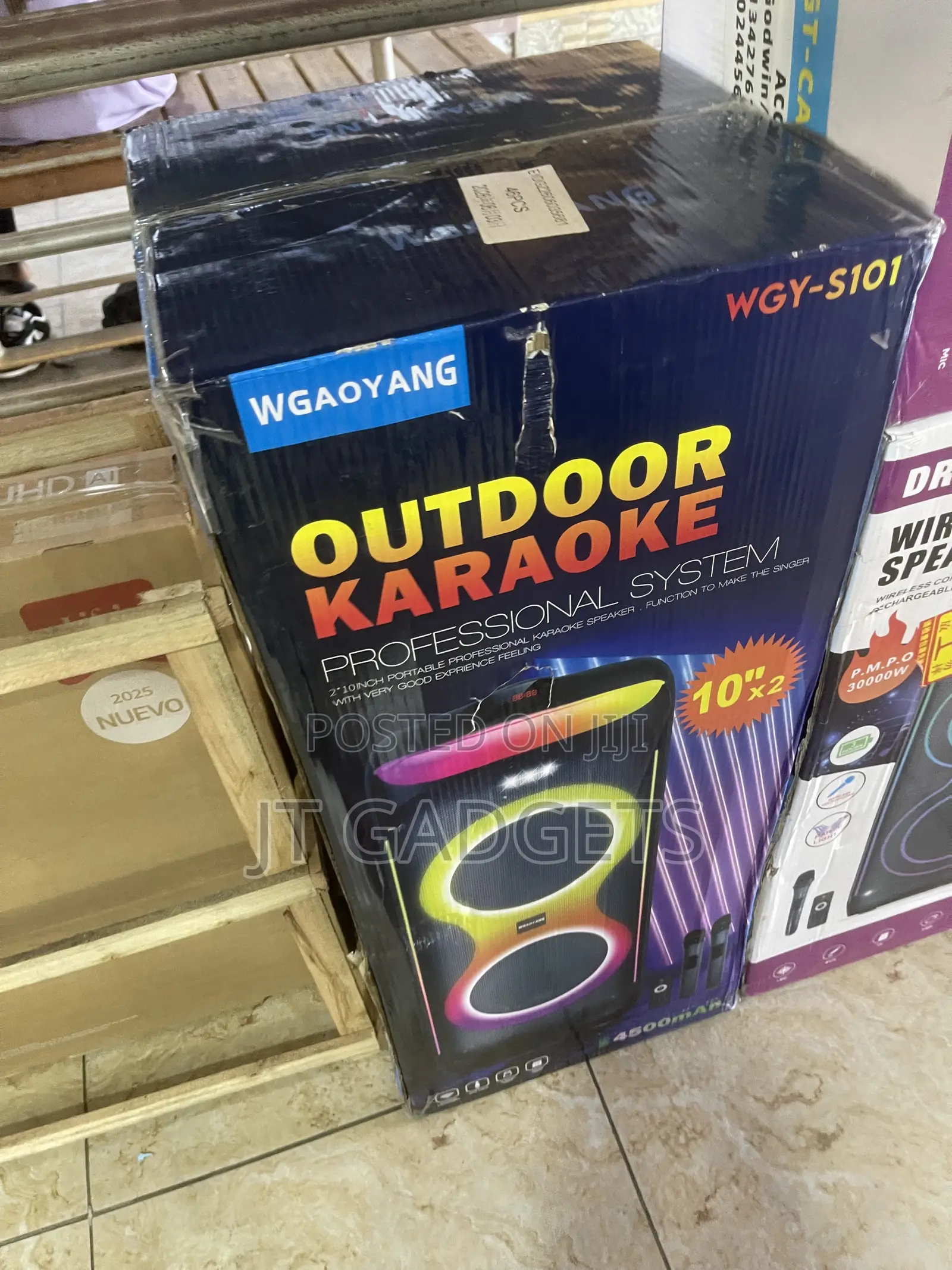 WGaoyang Outdoor Karaoke Professional Speaker System (WGY-S101)