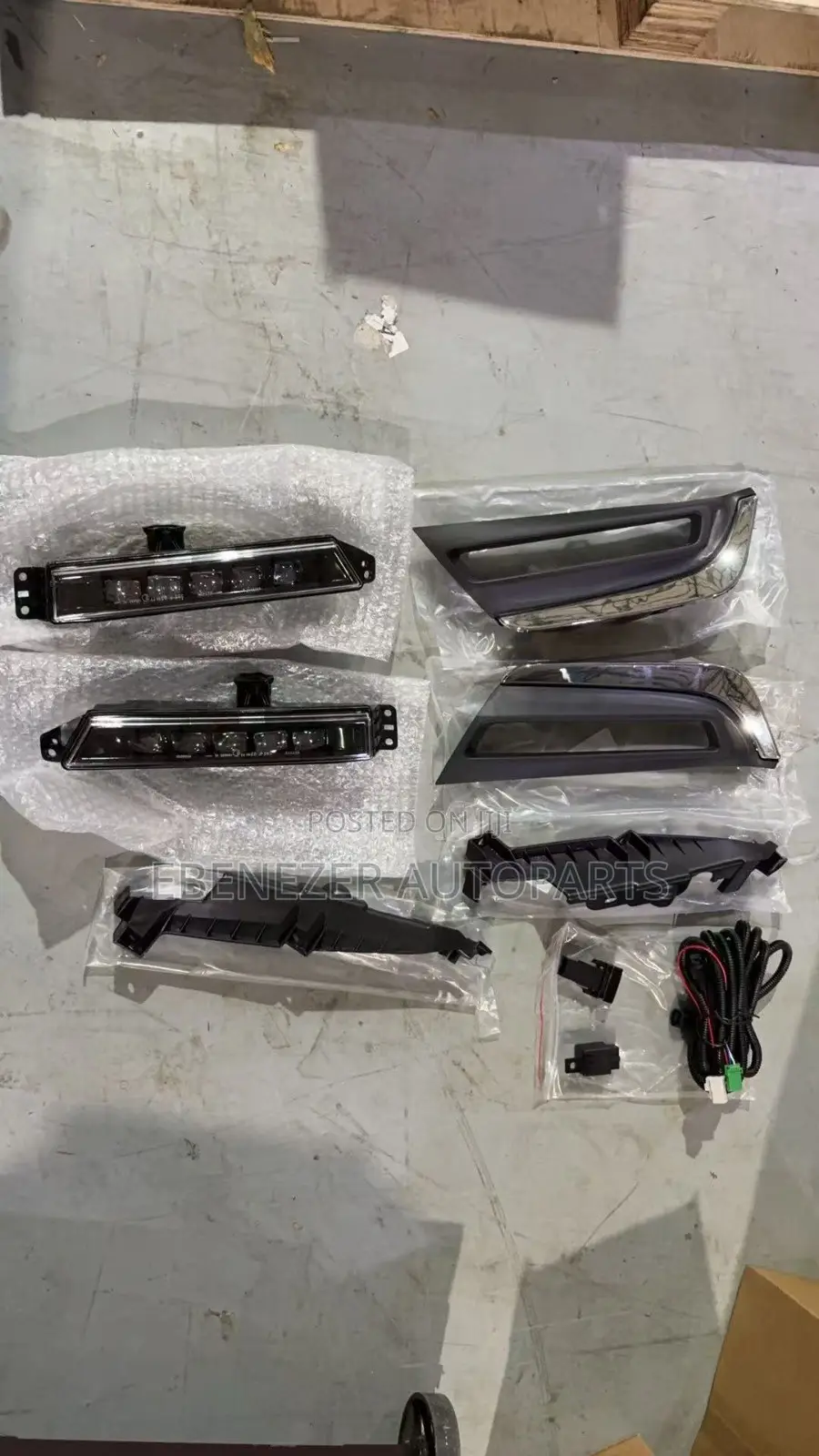 Honda CRV Cr-v Led Foglights and Covers Set 2017 2018 2019