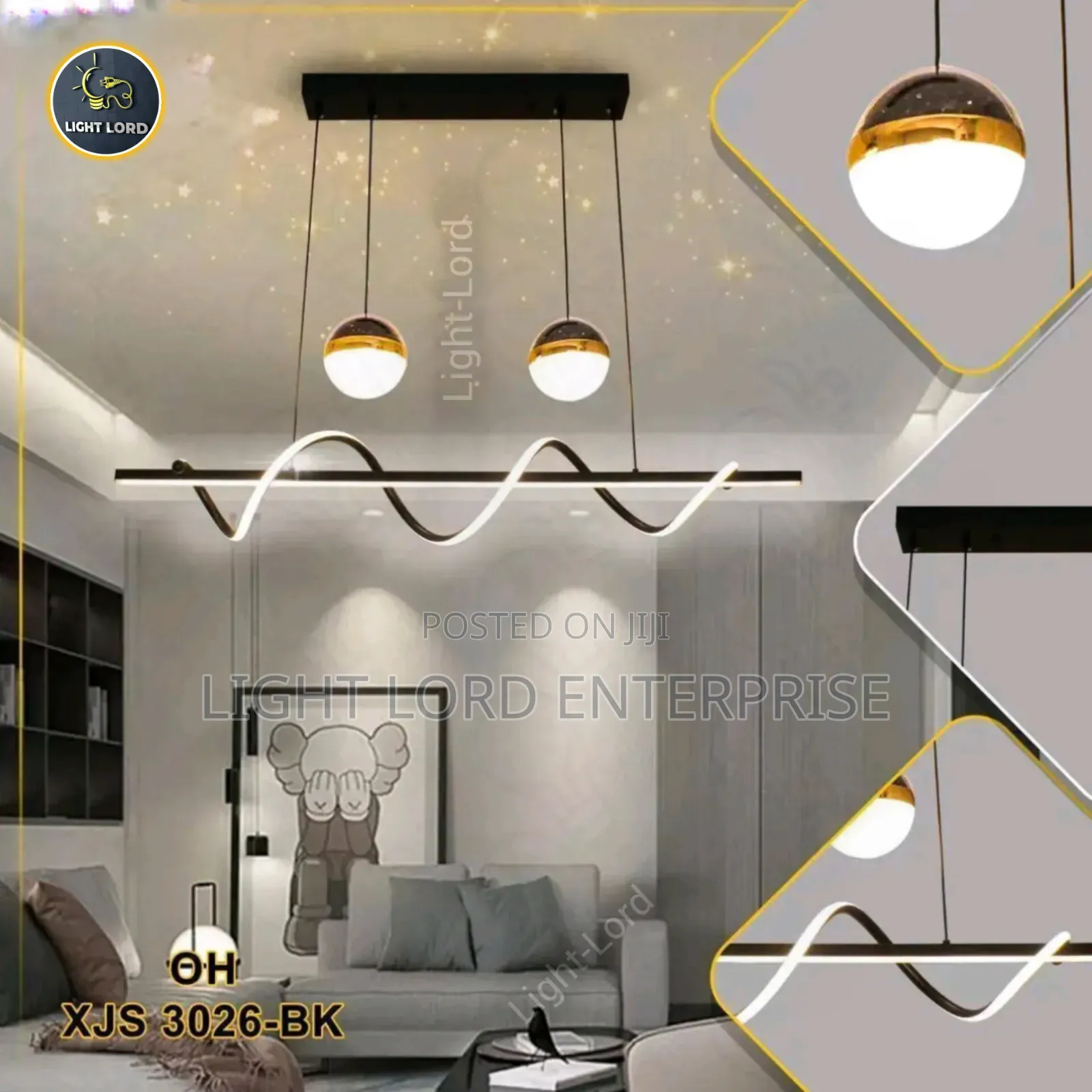 Sweet Glow Sea Wa Pendant Light