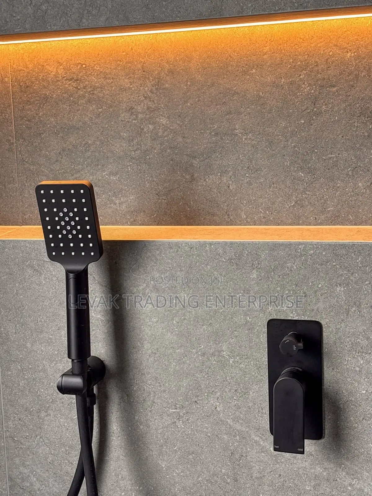 Shower Deck Mount , Hidden Hot and Cold Mixer Shower