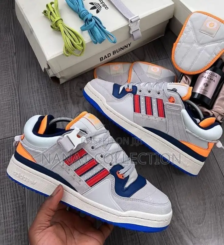 Bad Bunny X Adidas Forum Buckle Low ‘Cangrejeros’ Sneakers