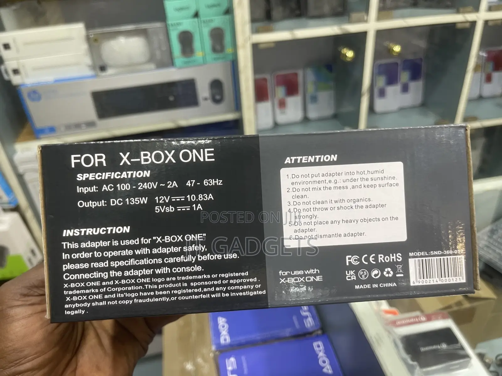 Xbox One AC Adapter (135W)