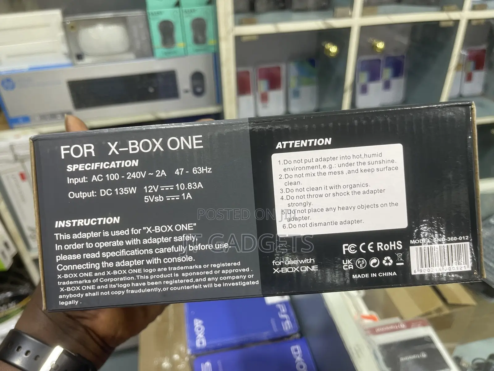 Xbox One AC Adapter (135W)