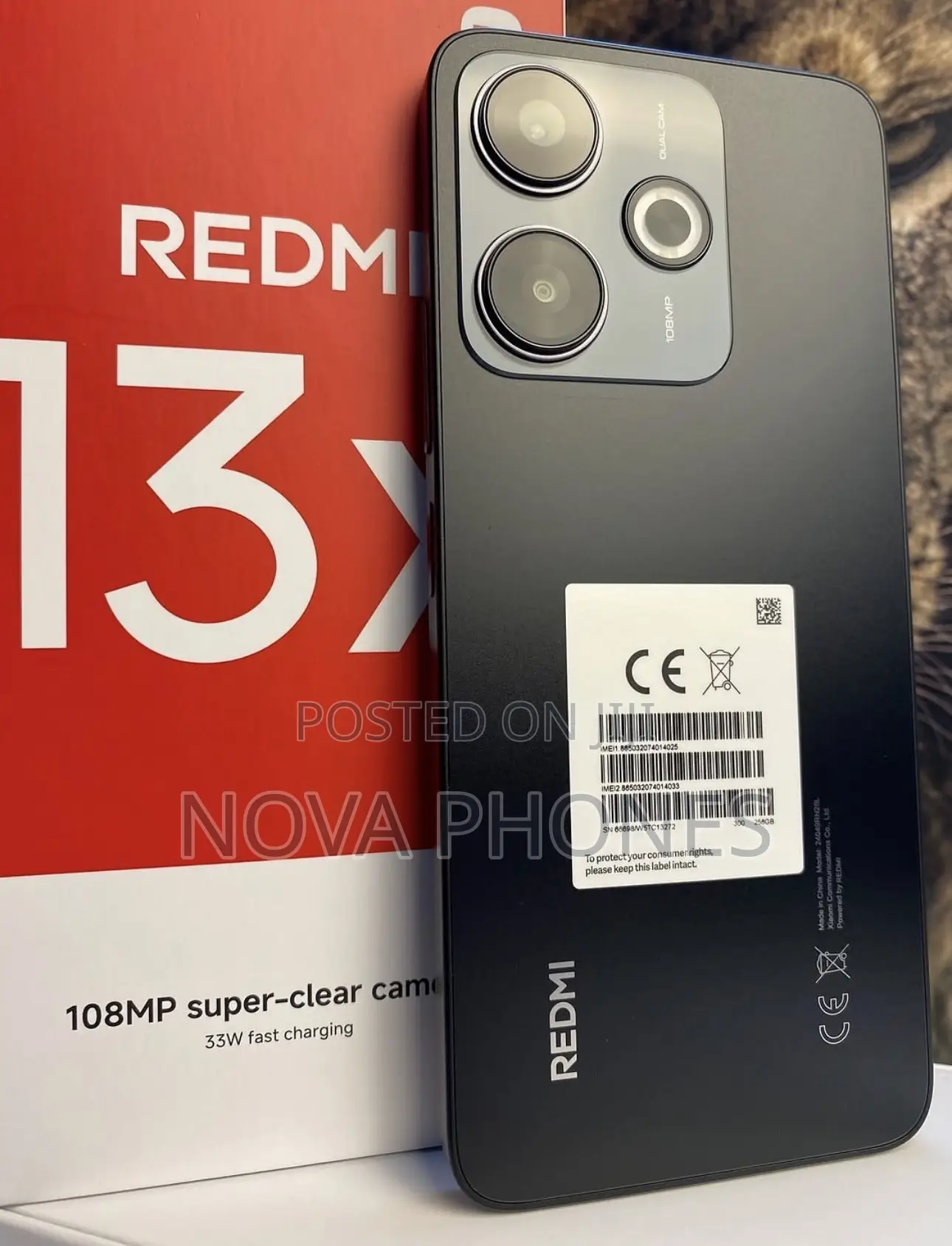 New Xiaomi Redmi 3x 32 GB Black