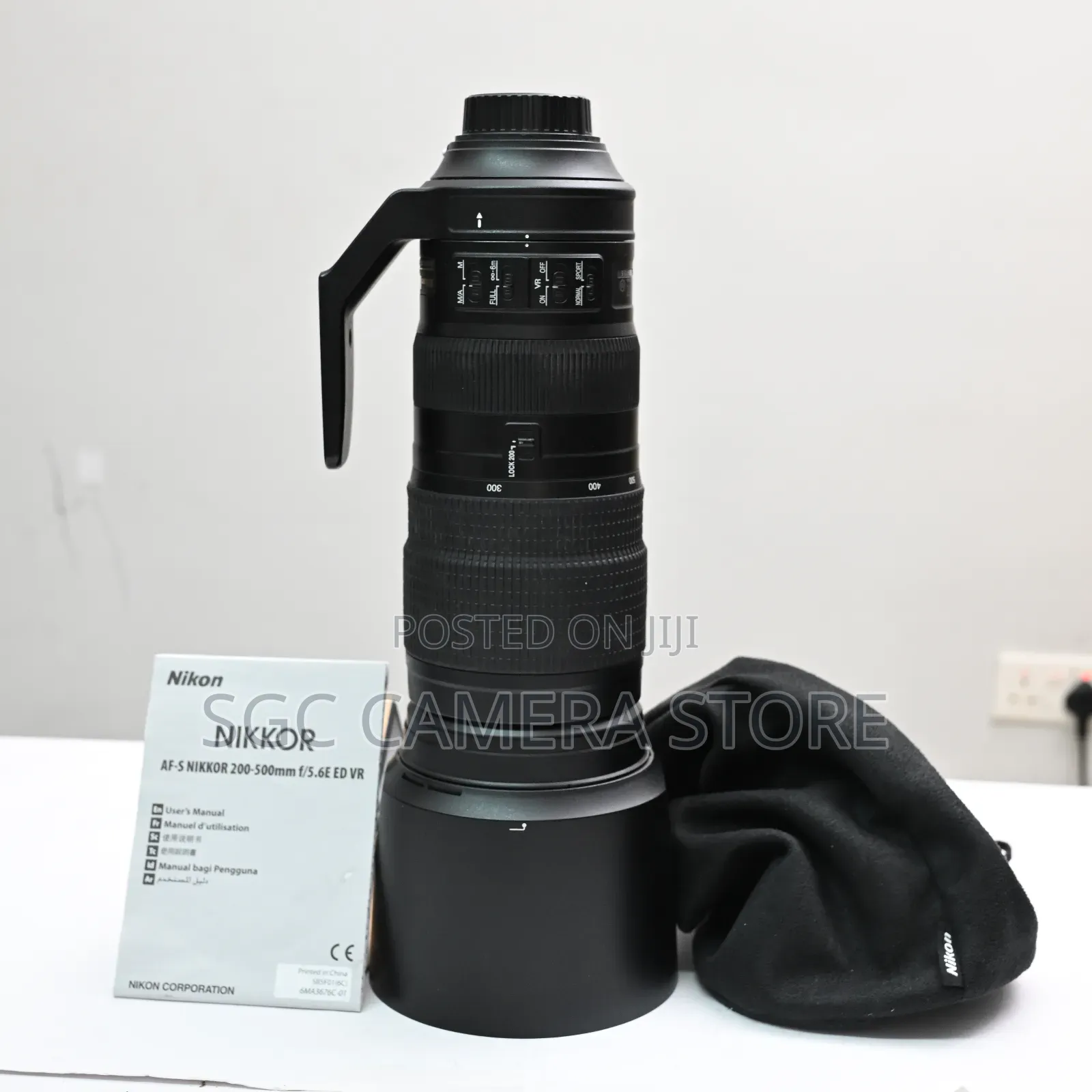 Nikon 200-500mm F5.6 VR Lens // 6-Months Warranty
