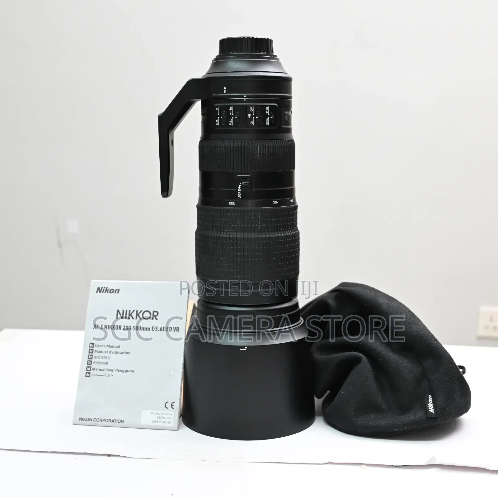 Nikon 200-500mm F5.6 VR Lens // 6-Months Warranty