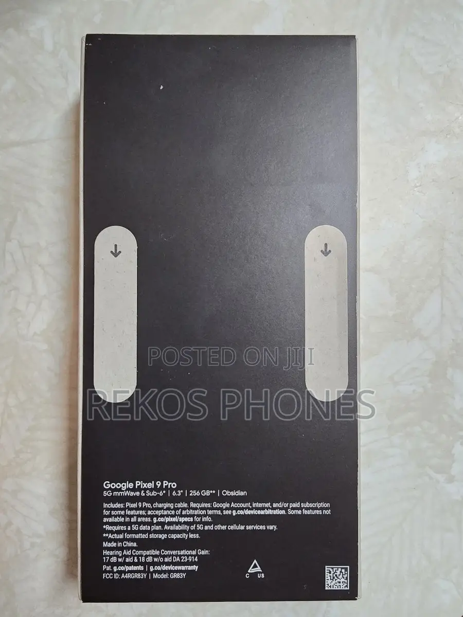 New Google Pixel 9 Pro 256 GB Black