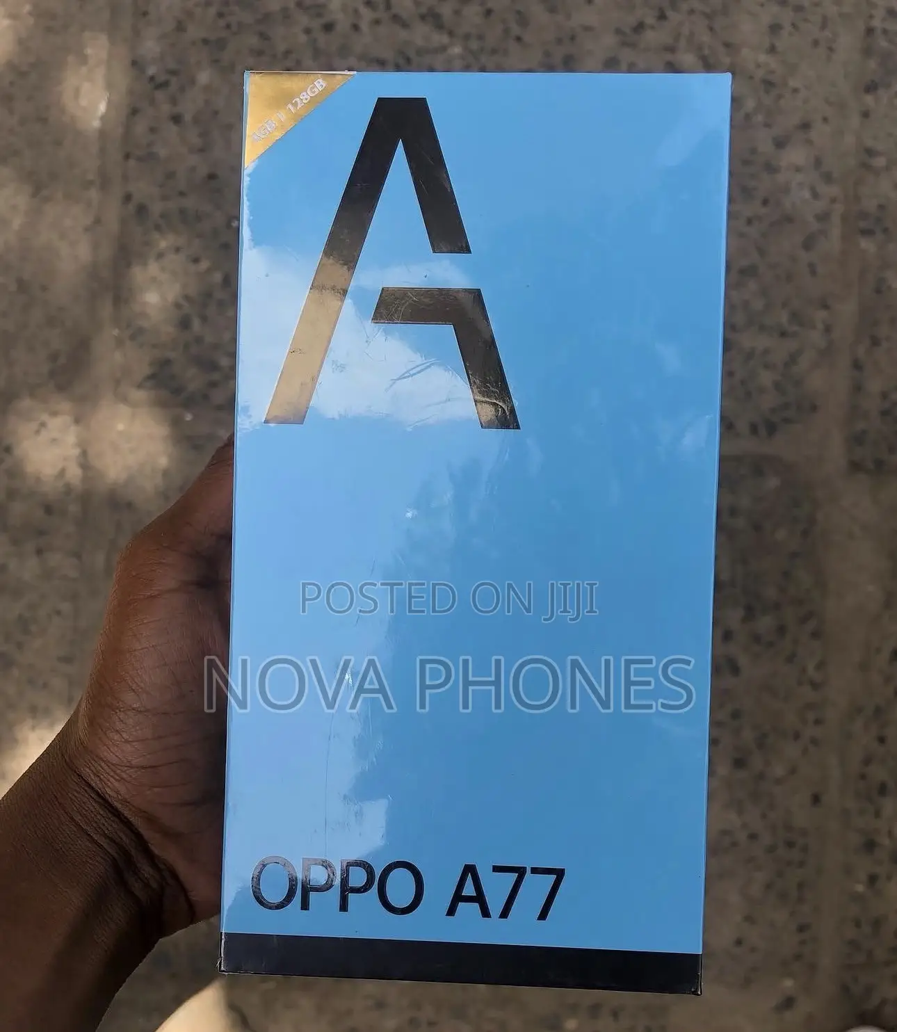 New Oppo A77 128 GB Black