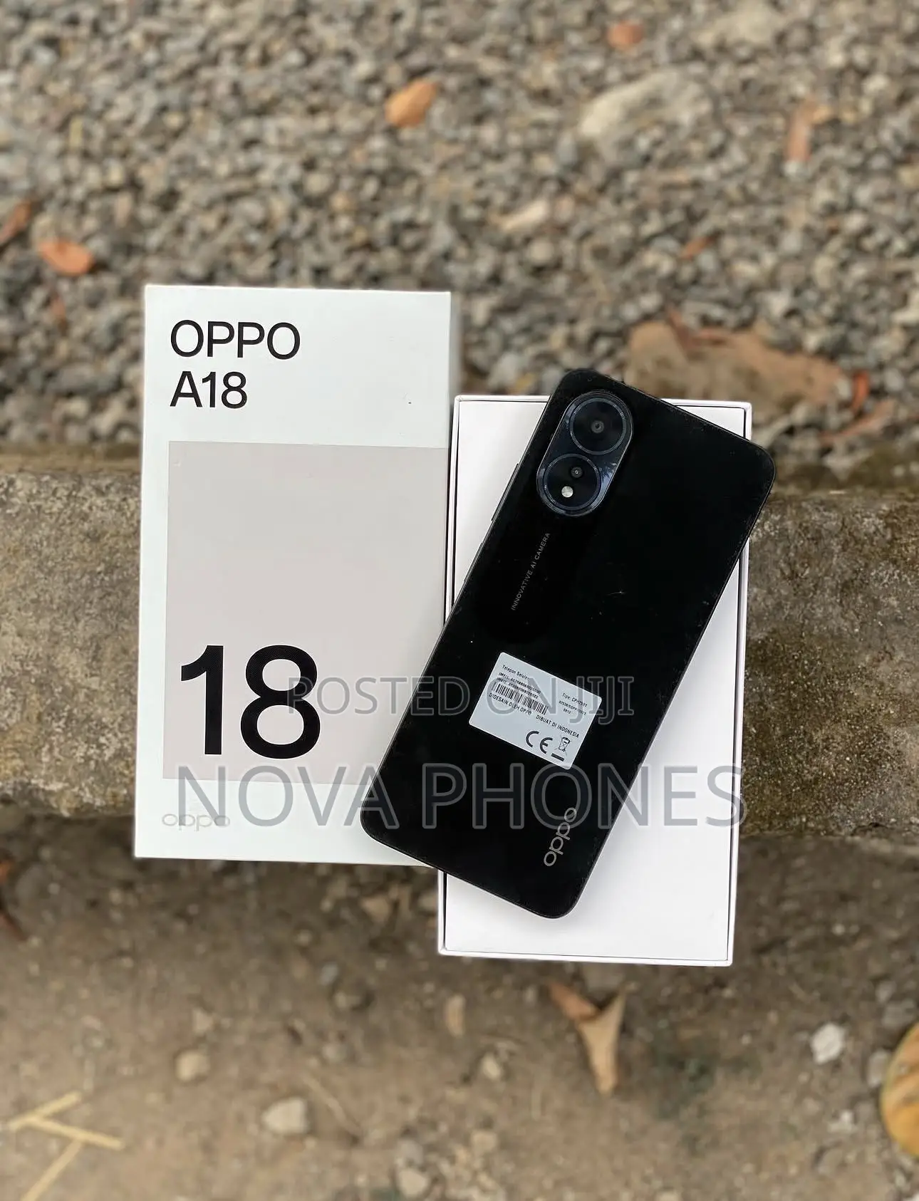 New Oppo A18 64 GB Black