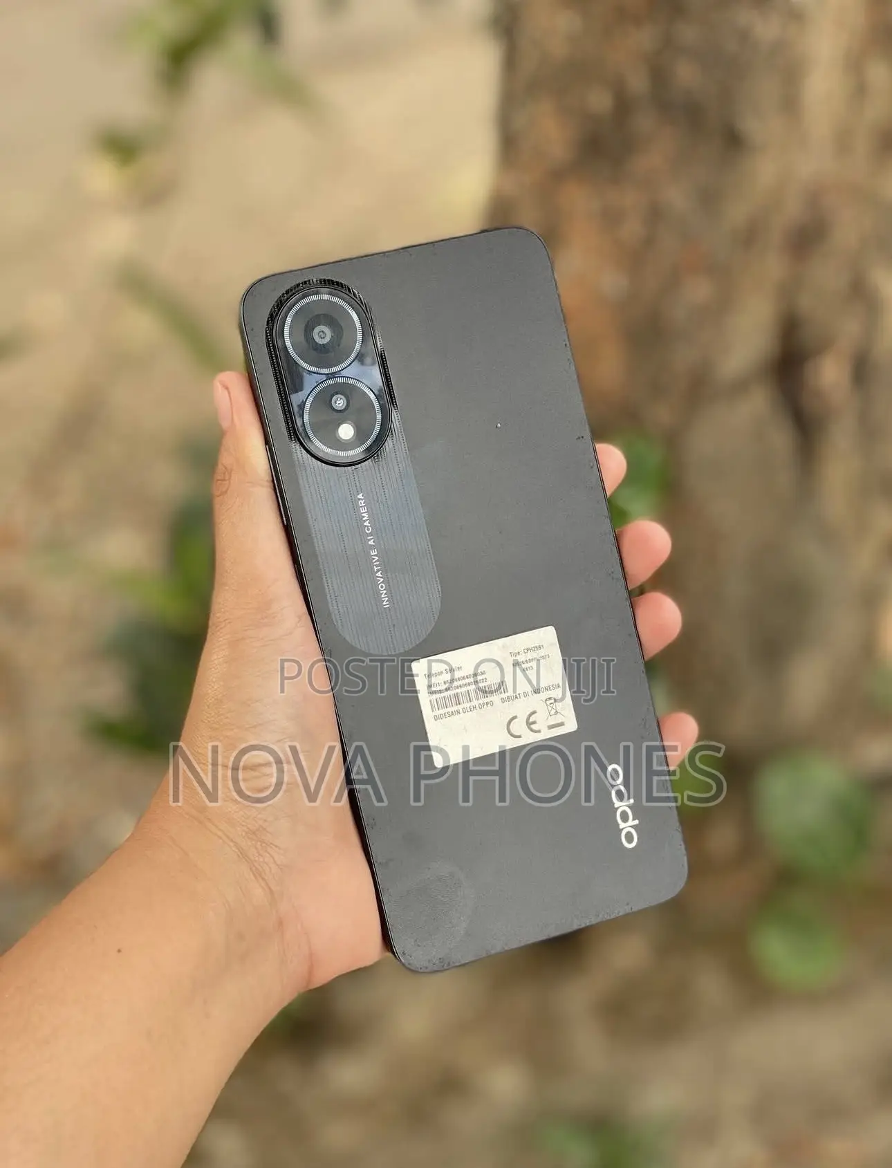 New Oppo A18 64 GB Black