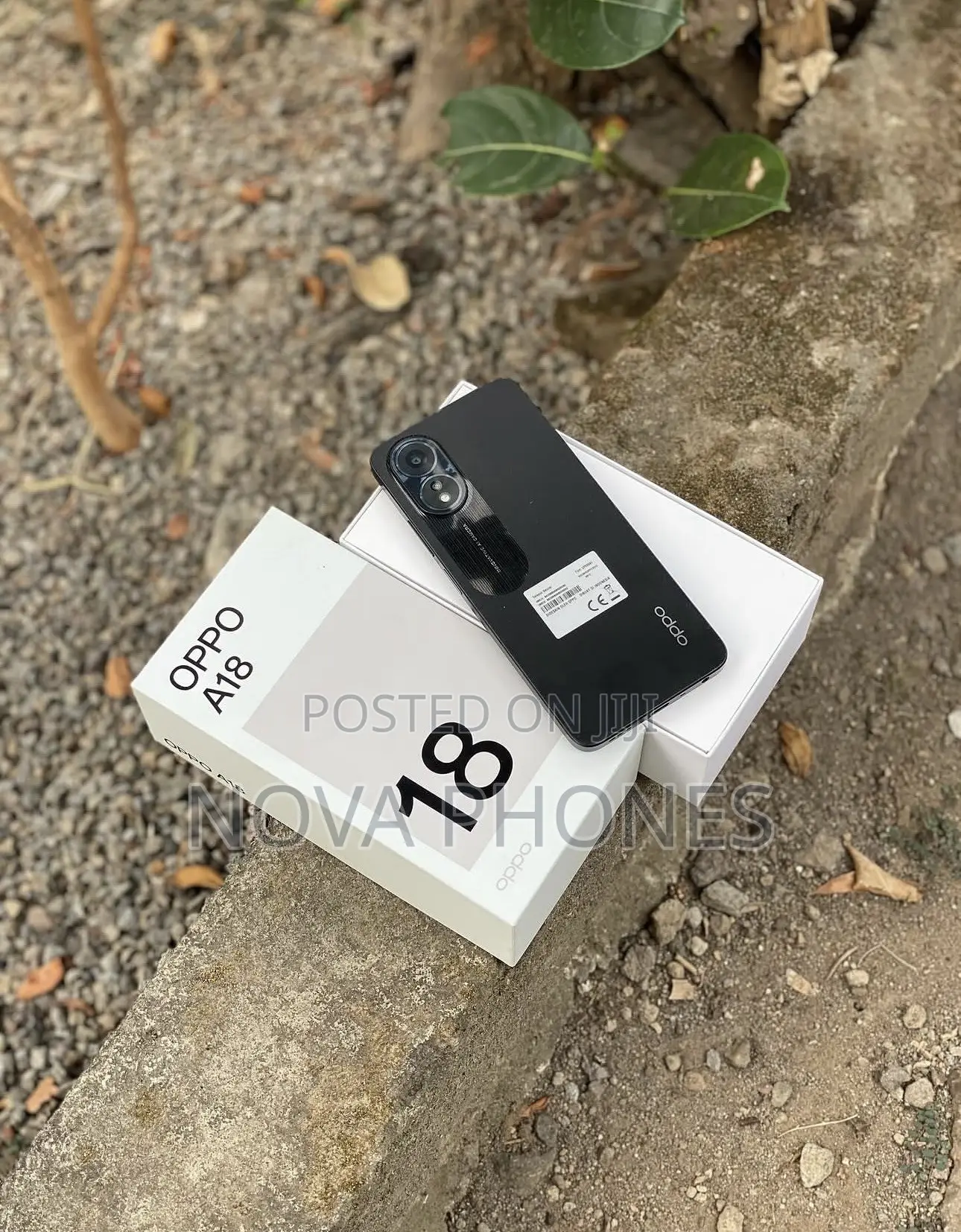 New Oppo A18 64 GB Black