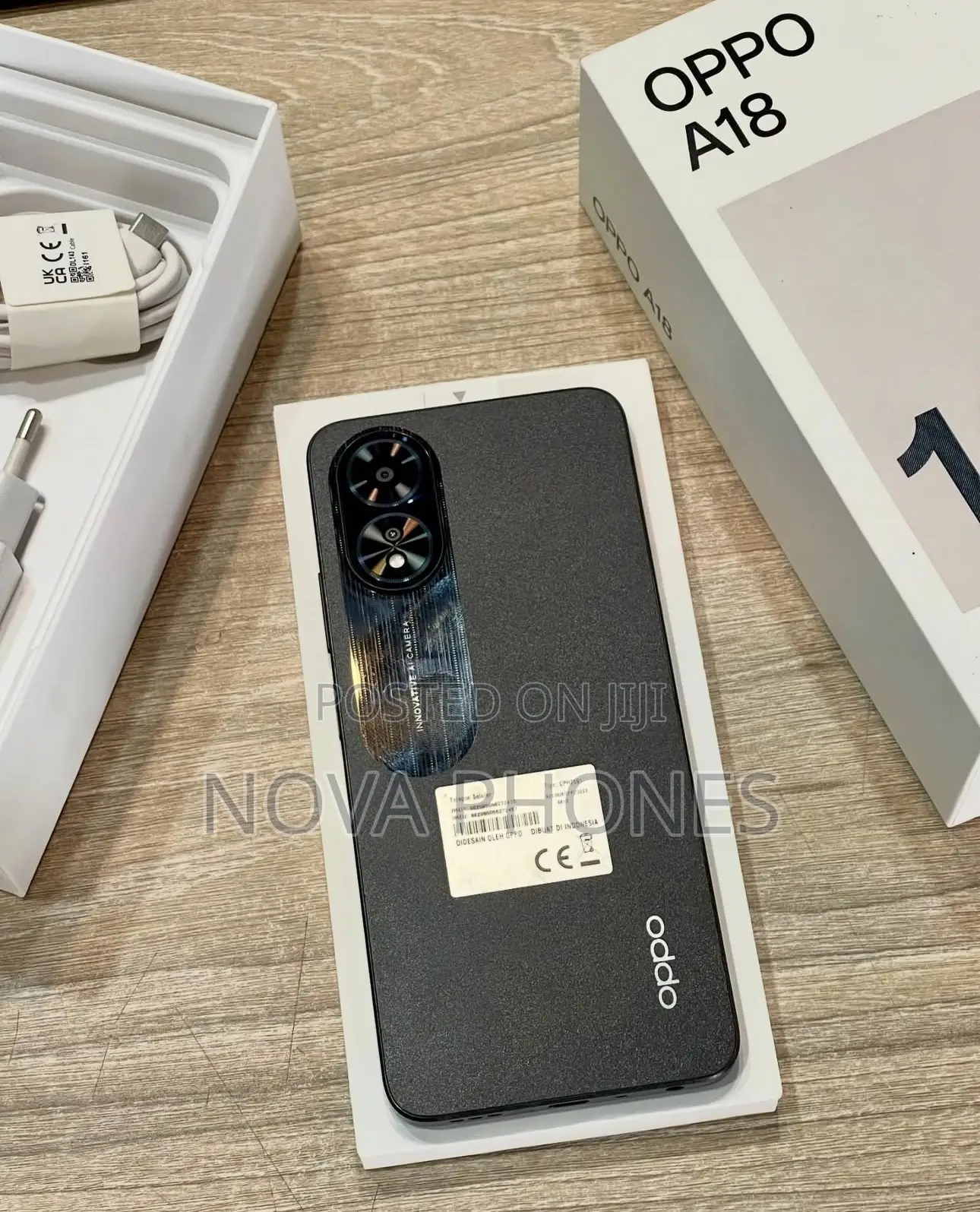 New Oppo A18 128 GB Black