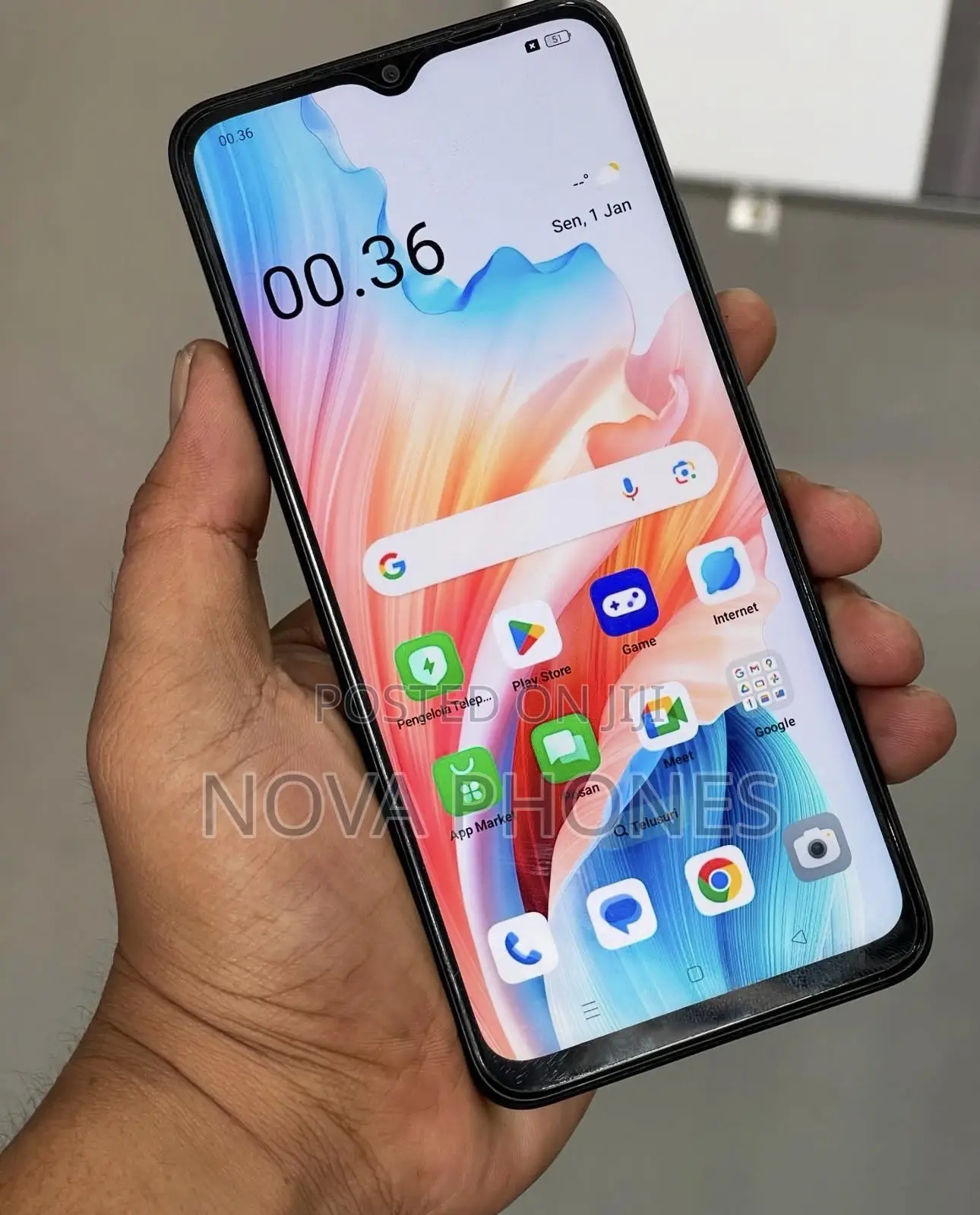 New Oppo A18 128 GB Black