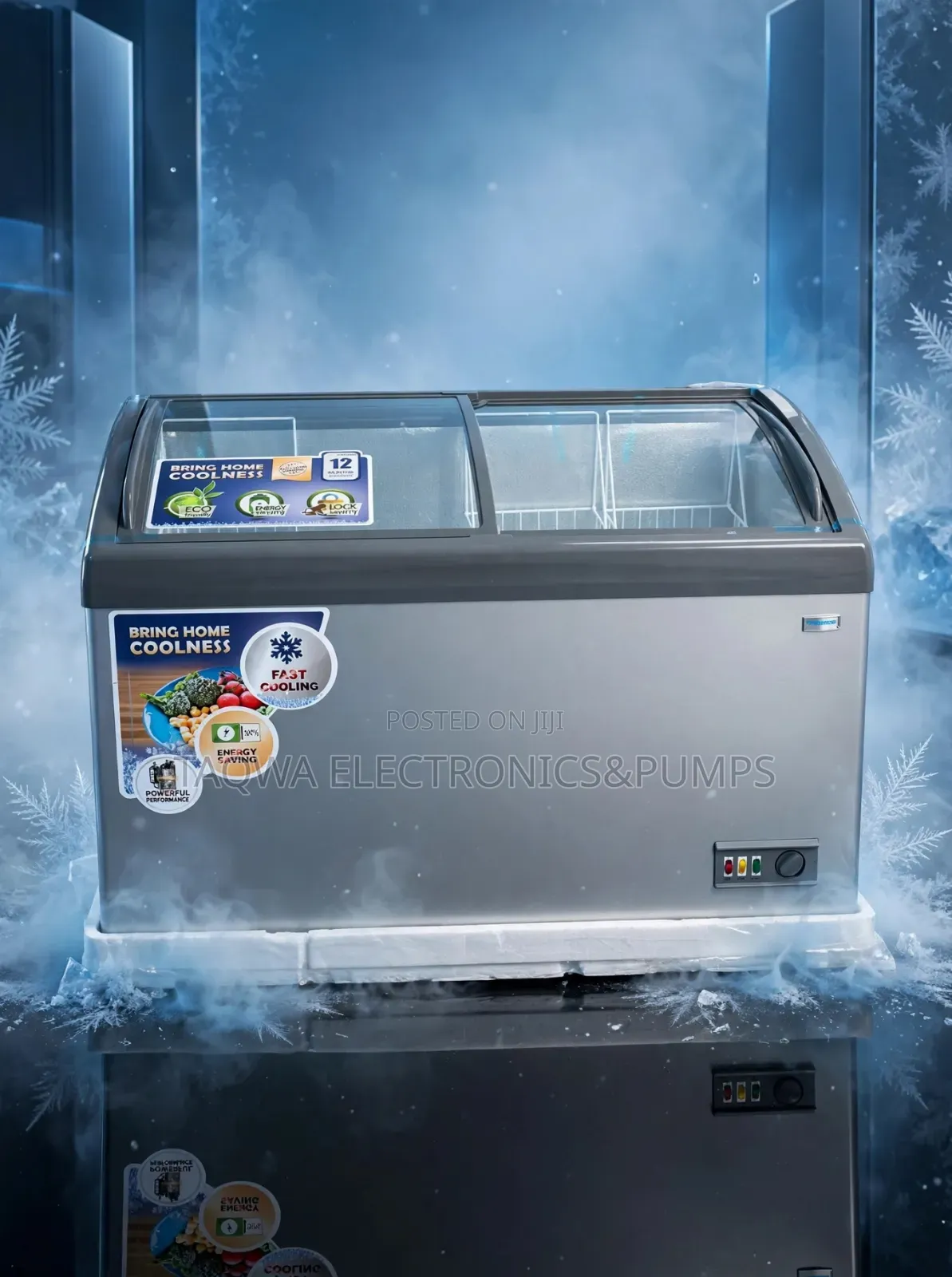 Storing Up to 239-Litre Display Chest Freezer