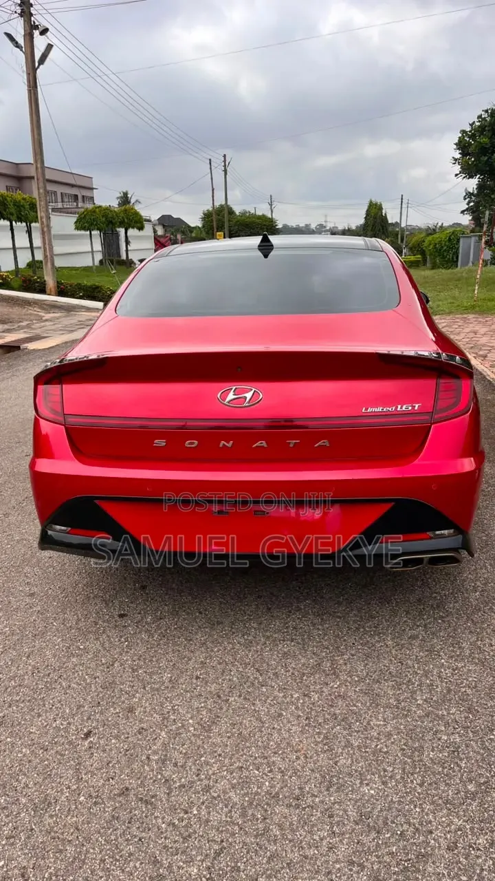 Hyundai Sonata Limited 2021 Red