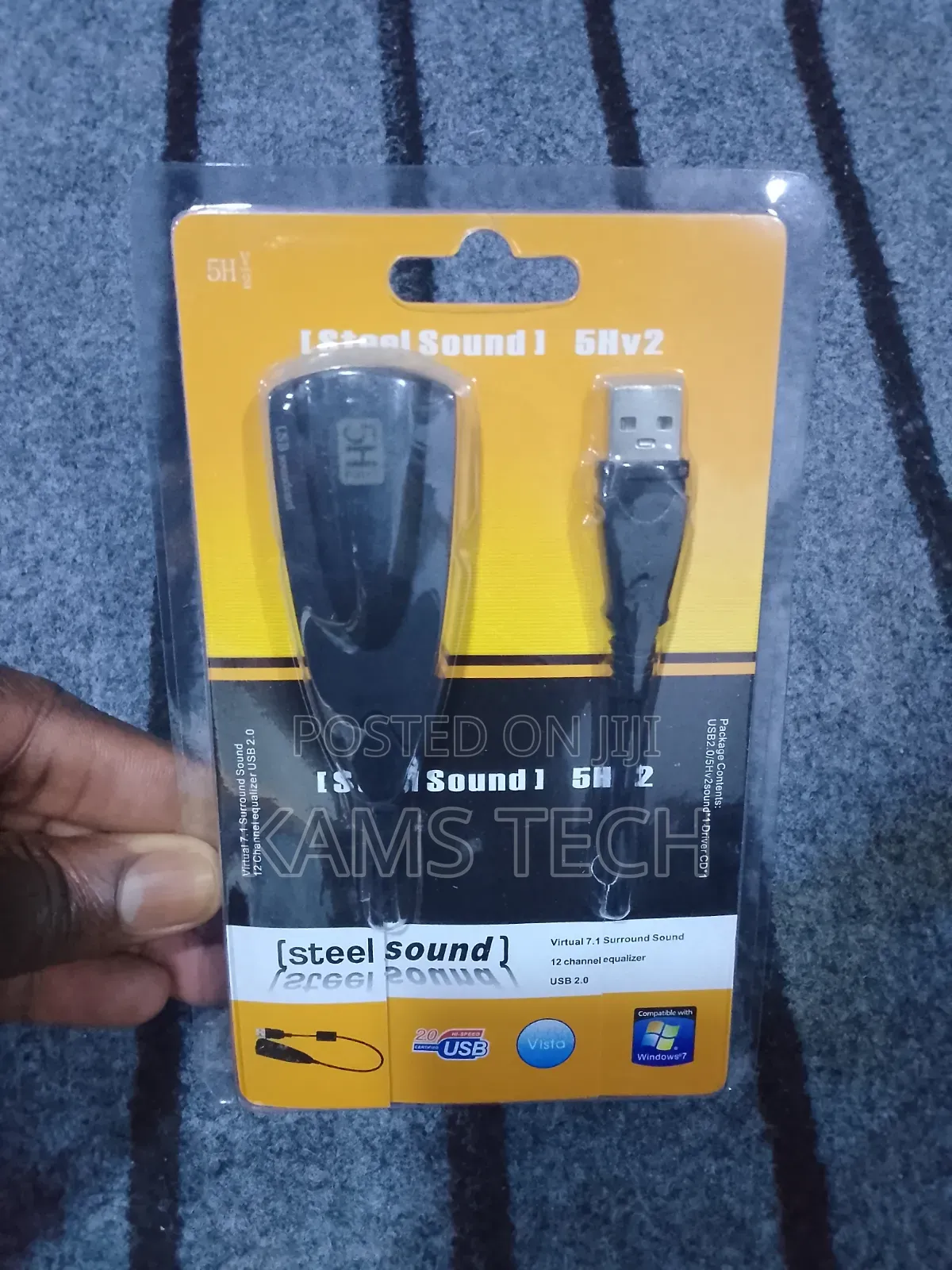 USB Steel Sound Card