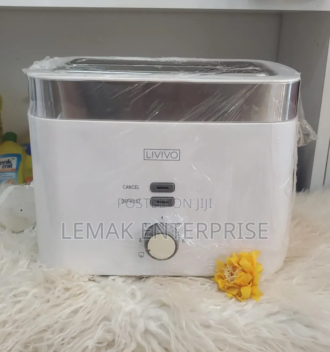 LIVIVO 2-Slice Toaster From UK