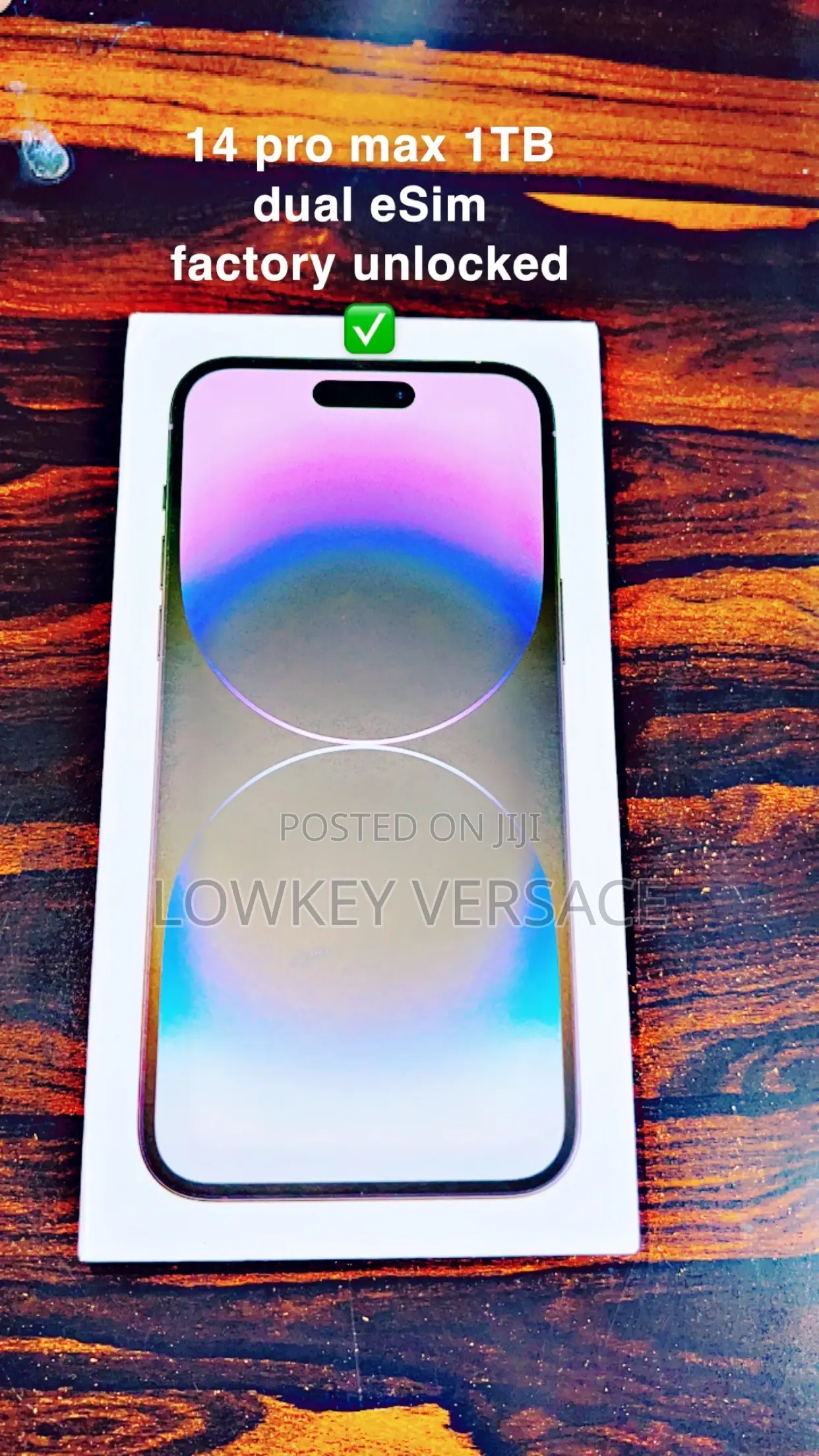 New Apple iPhone 14 Pro Max 256 GB Purple