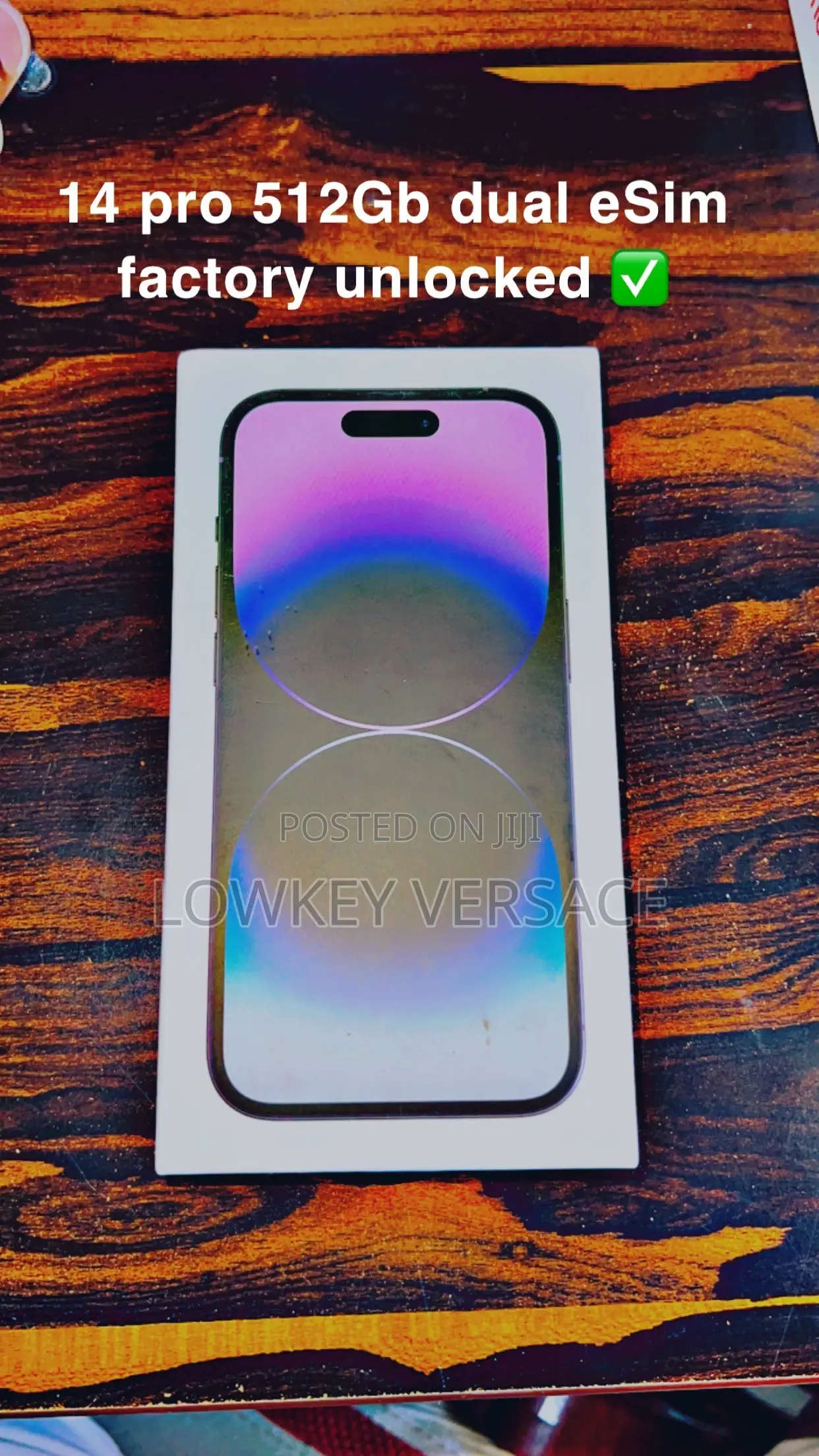New Apple iPhone 14 Pro Max 256 GB Purple