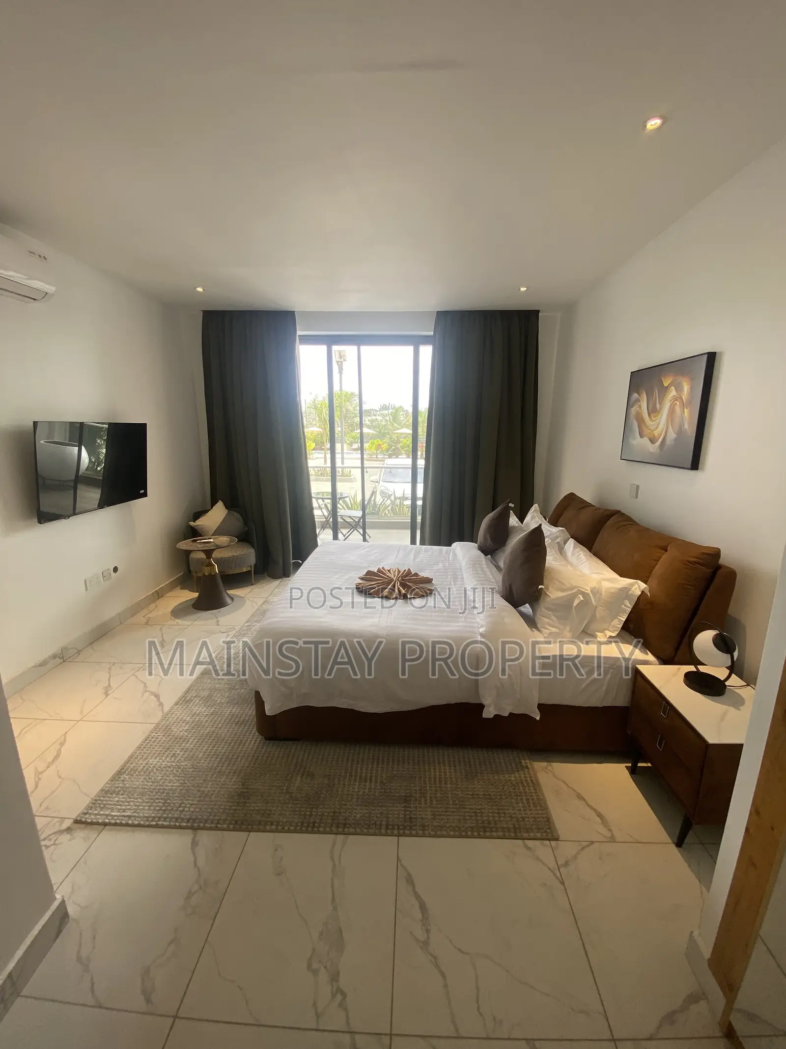 Furnished 1bdrm Apartment in Mainstay Estates, East Legon for rent