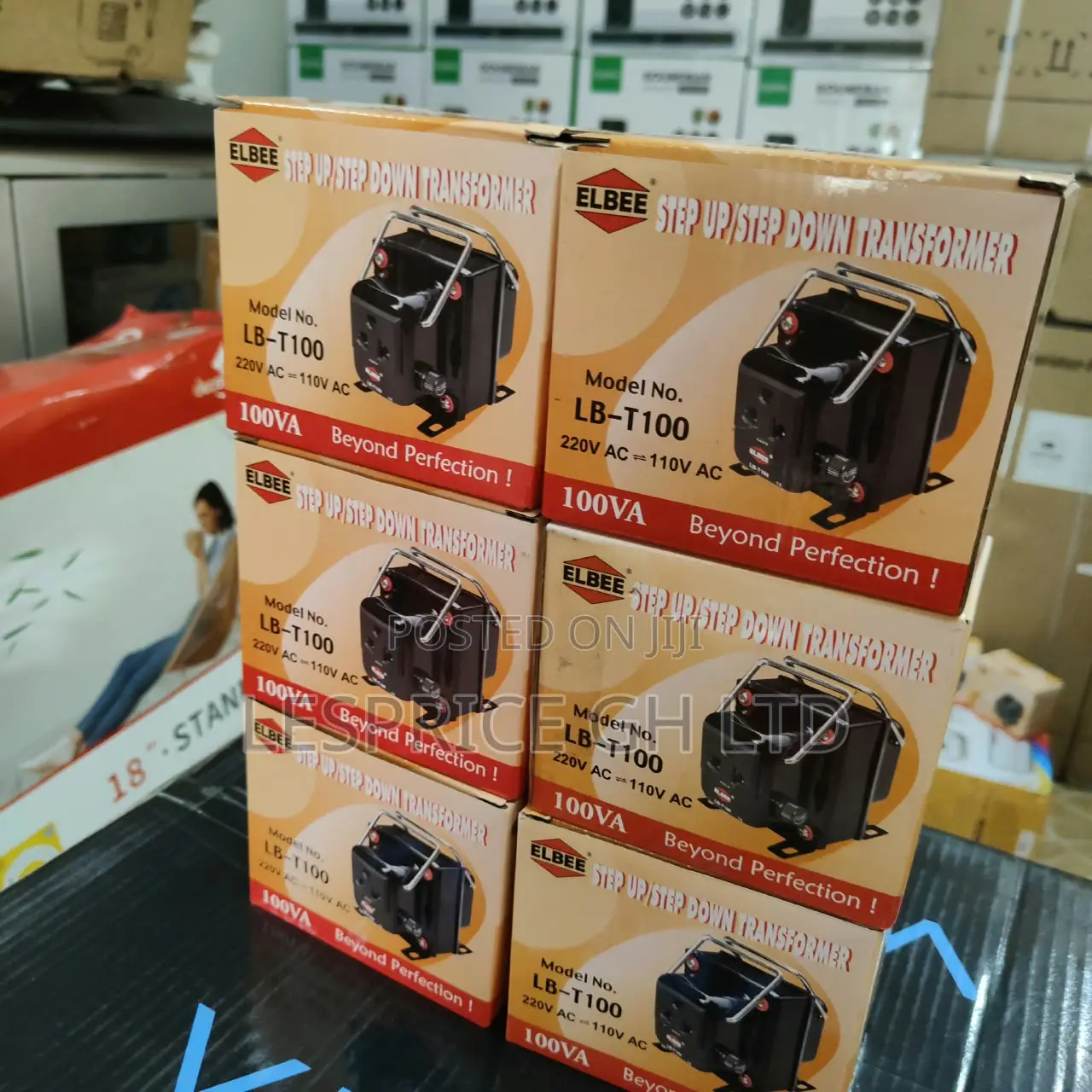 Price Slash on Our Strong 100W Elbee Step Up Down Transformer