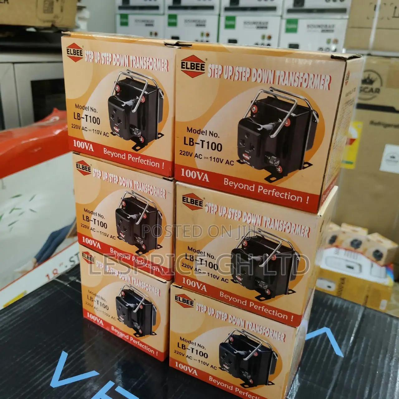 Price Slash on Our Strong 100W Elbee Step Up Down Transformer