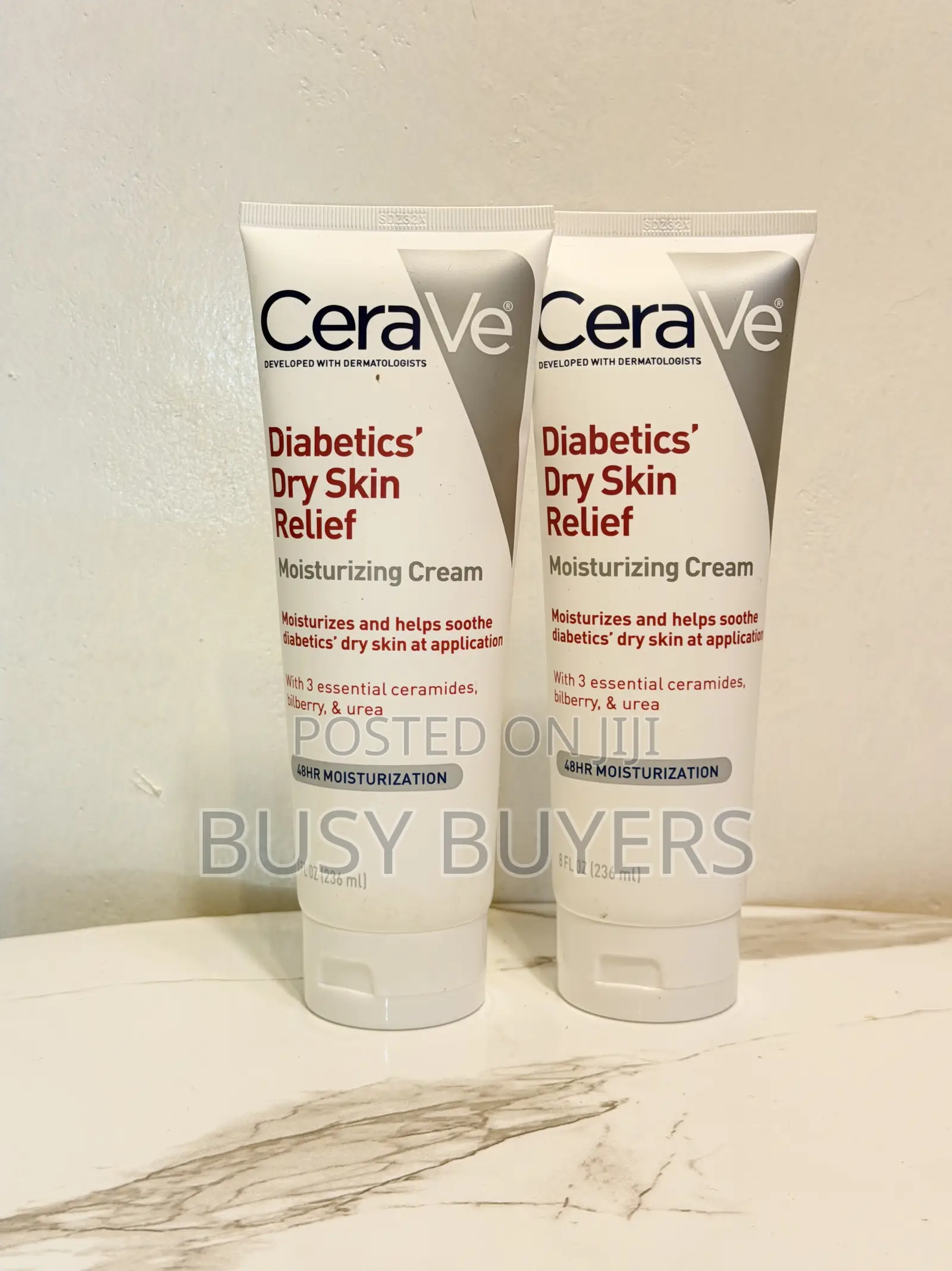 Cerave Diabetics' Dry Skin Relief Moisturizing Cream(available)