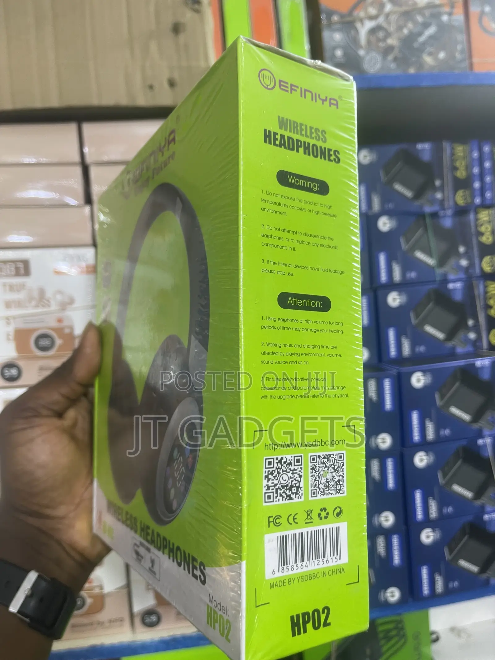 Efiniya HP02 Wireless Headphones Enjoy Your Music Without Limits!