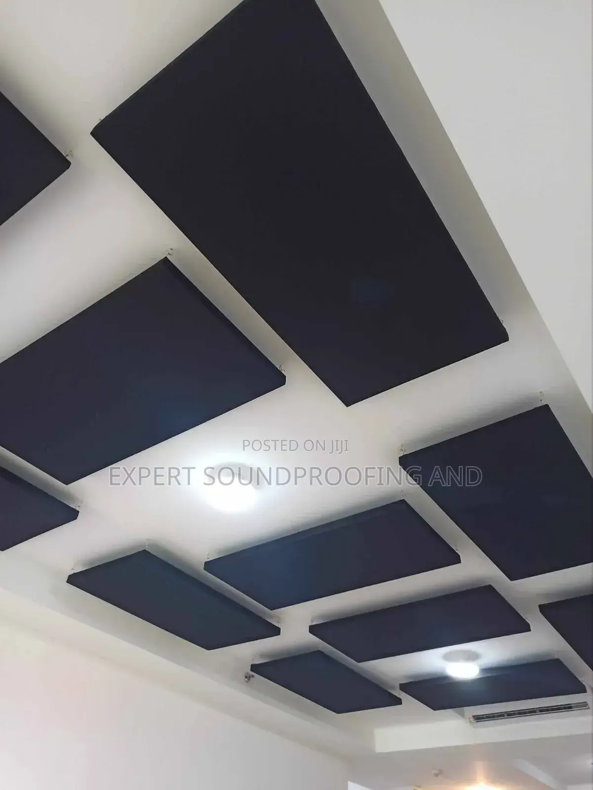 Rockwool Ceiling Acoustic Treatment Panel.