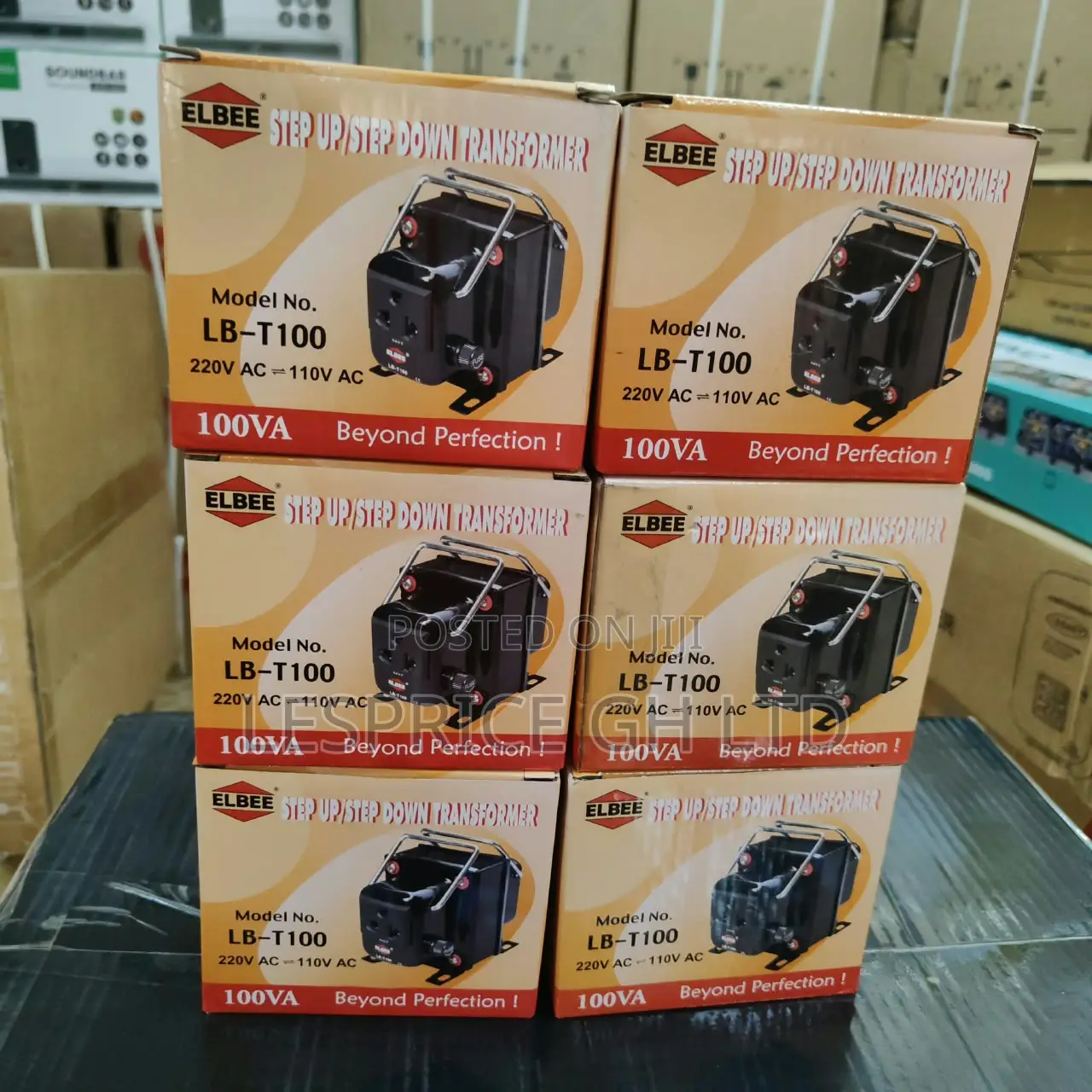 Hugely Discounted 100Watts Elbee Step Up Down Transformer