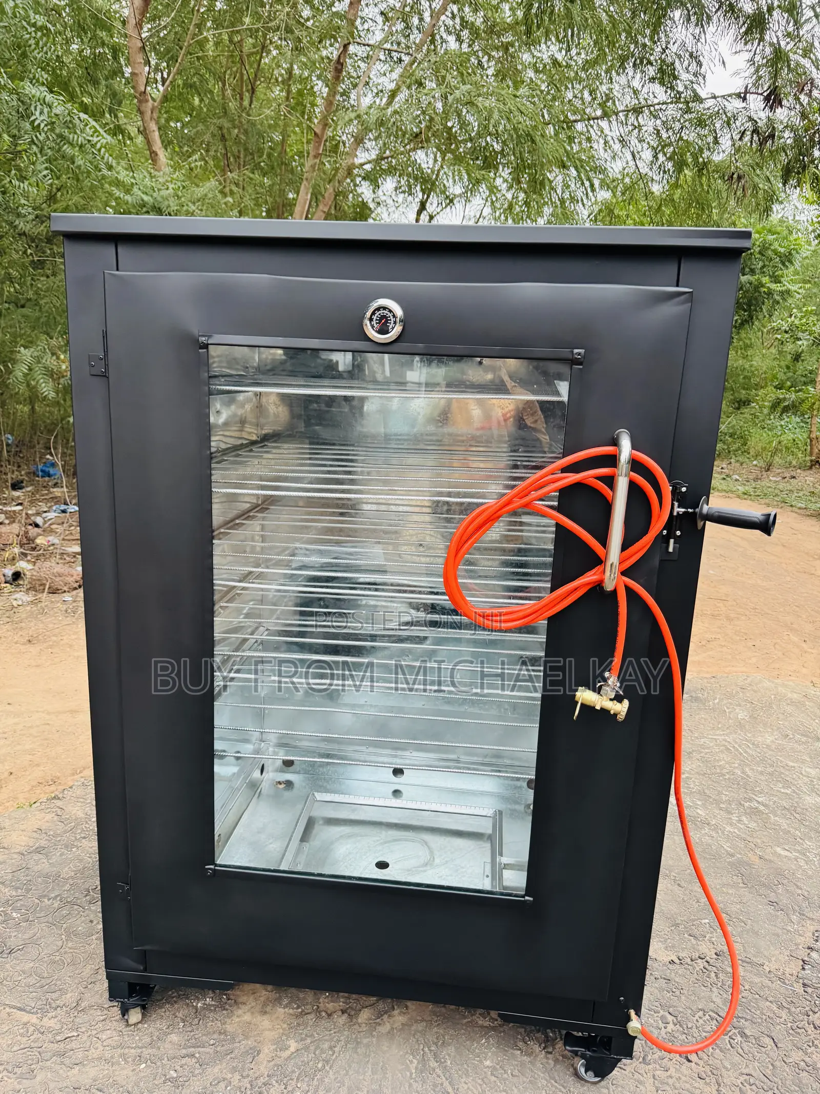 Half and Quarter Bag Gas Oven With Thermometer