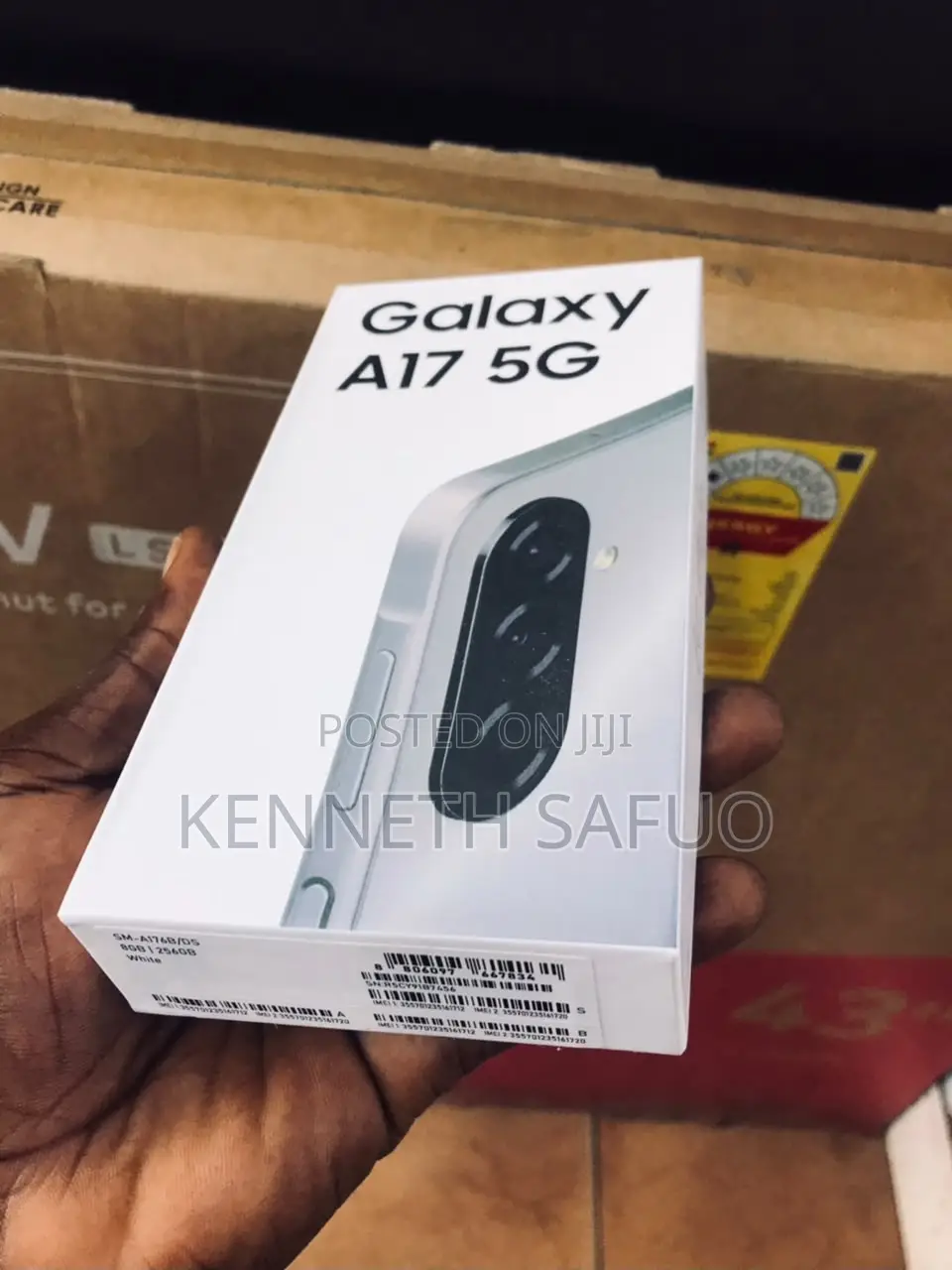 New Samsung Galaxy A17 5G 256 GB Gray