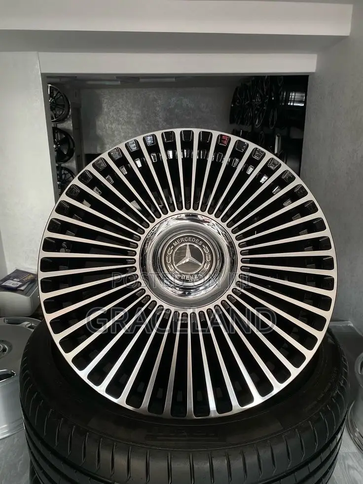 This Is Original Mercedes Benz Forge Alloy Rims 21 Inches 4in1 Set