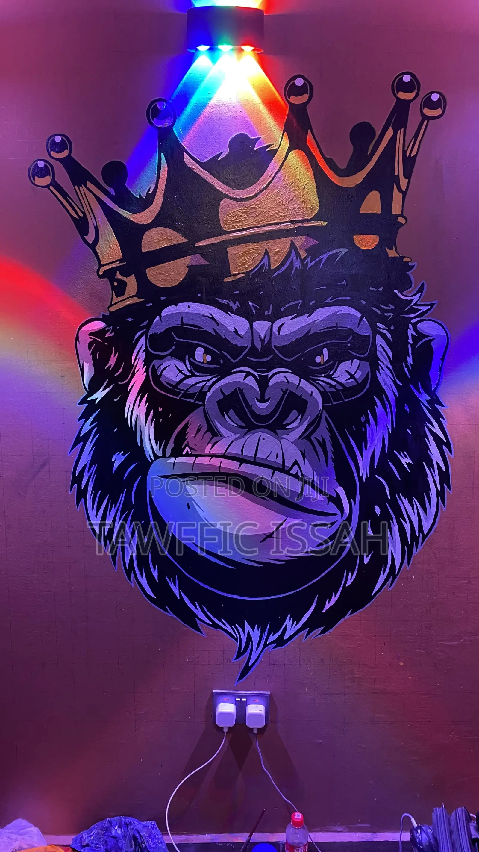 Pub Art, Club Painting, Spot Art