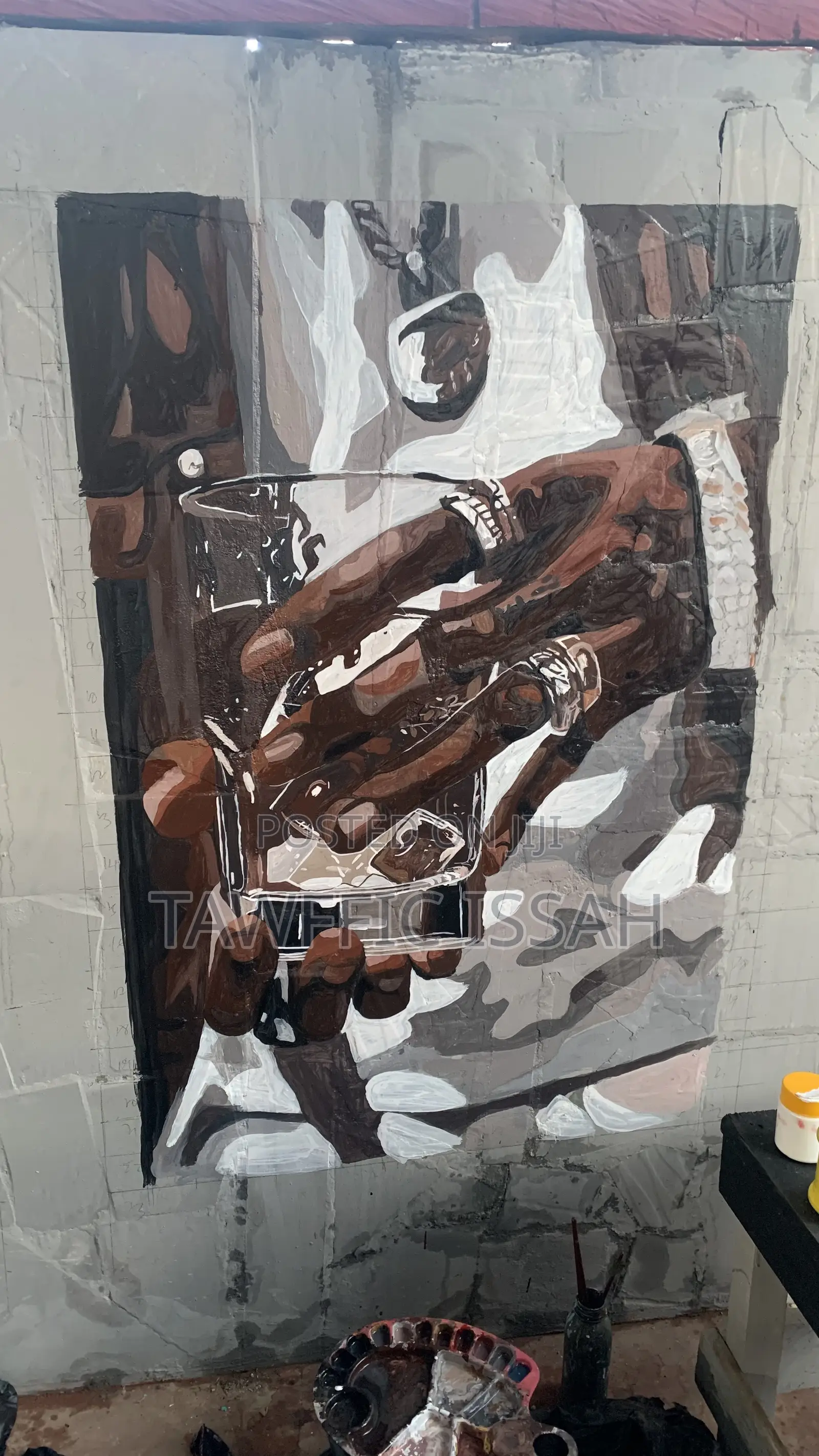 Pub Art, Club Painting, Spot Art