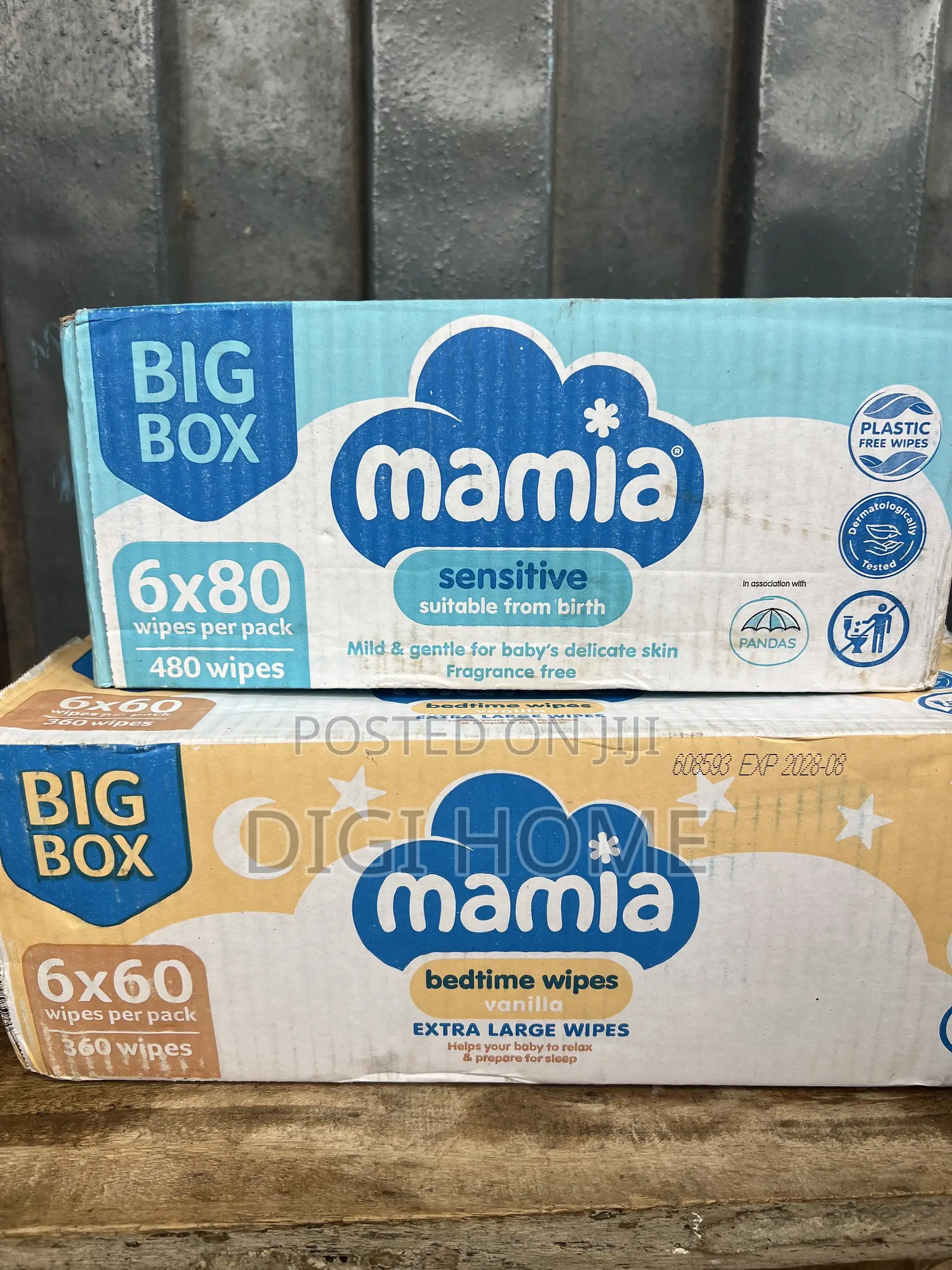 Mamia Baby Wipes Bulk Big Boxes