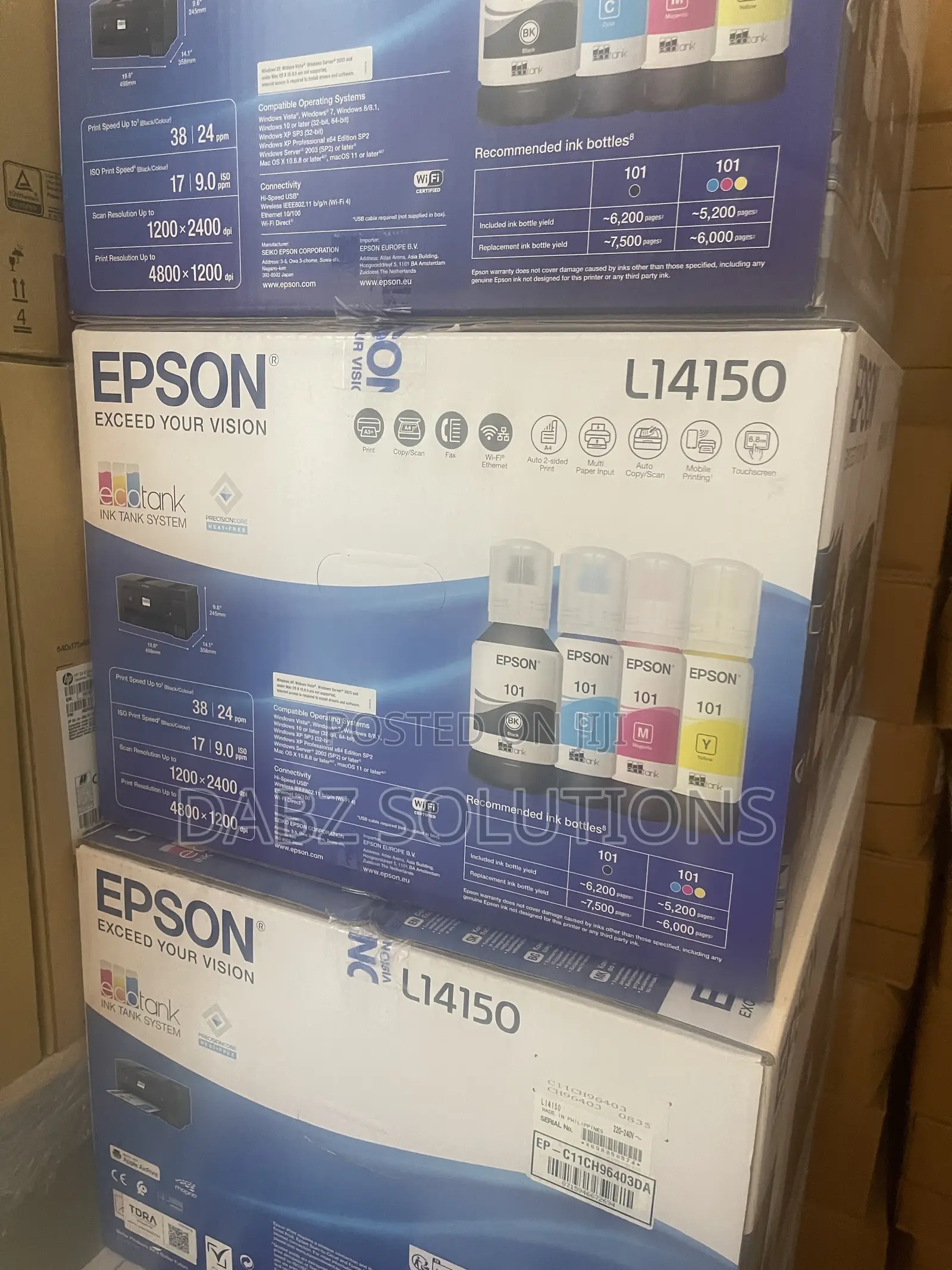 Epson EcoTank L14150 Printer