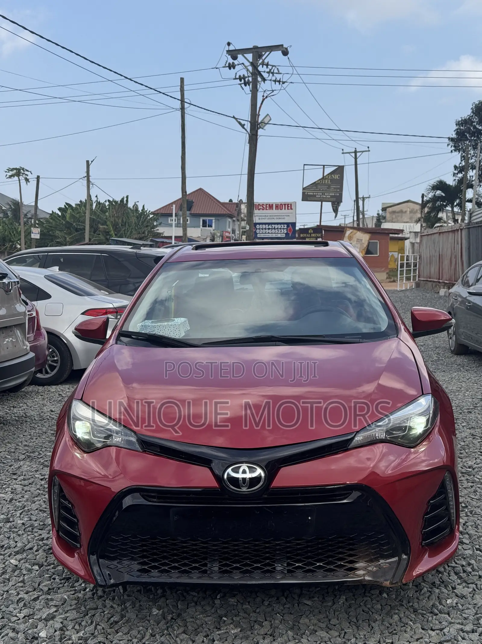 Toyota Corolla S 4dr Sedan (1.8L 4cyl CVT) 2016 Red