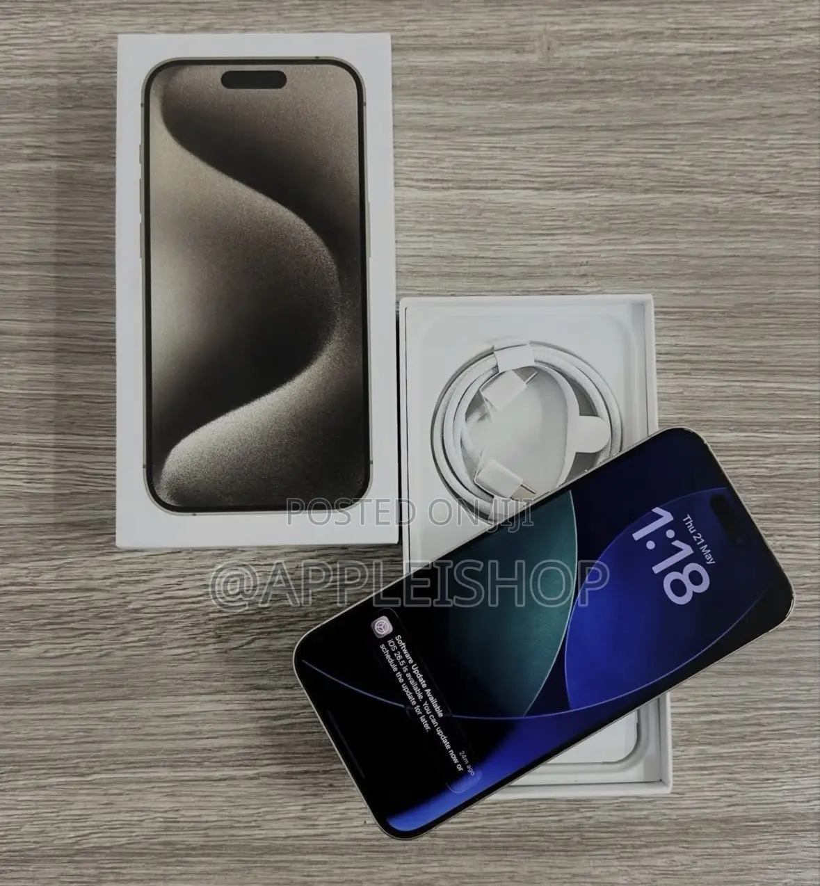Apple iPhone 15 Pro Max 256 GB Silver