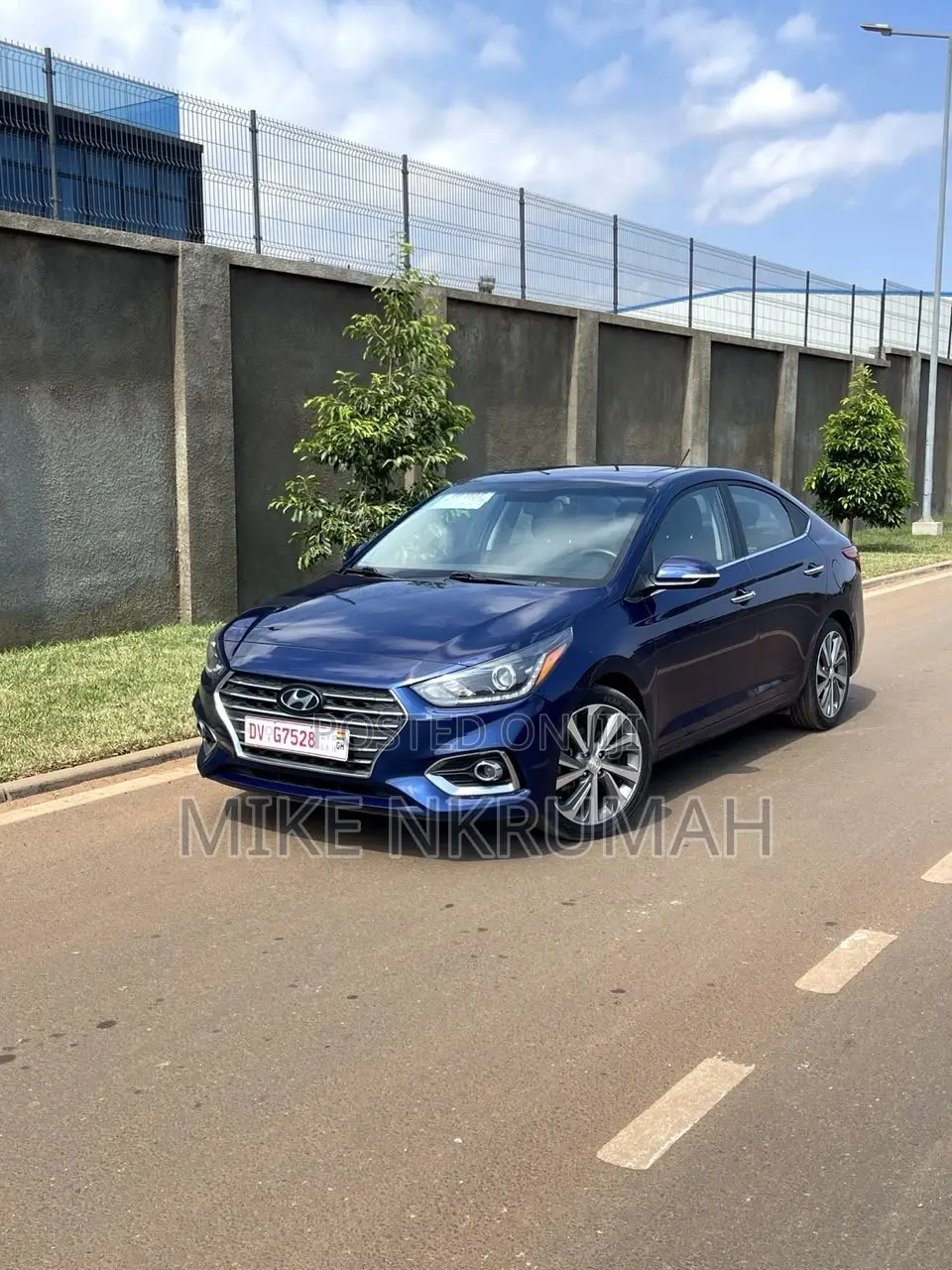 Hyundai Accent 2021 Blue